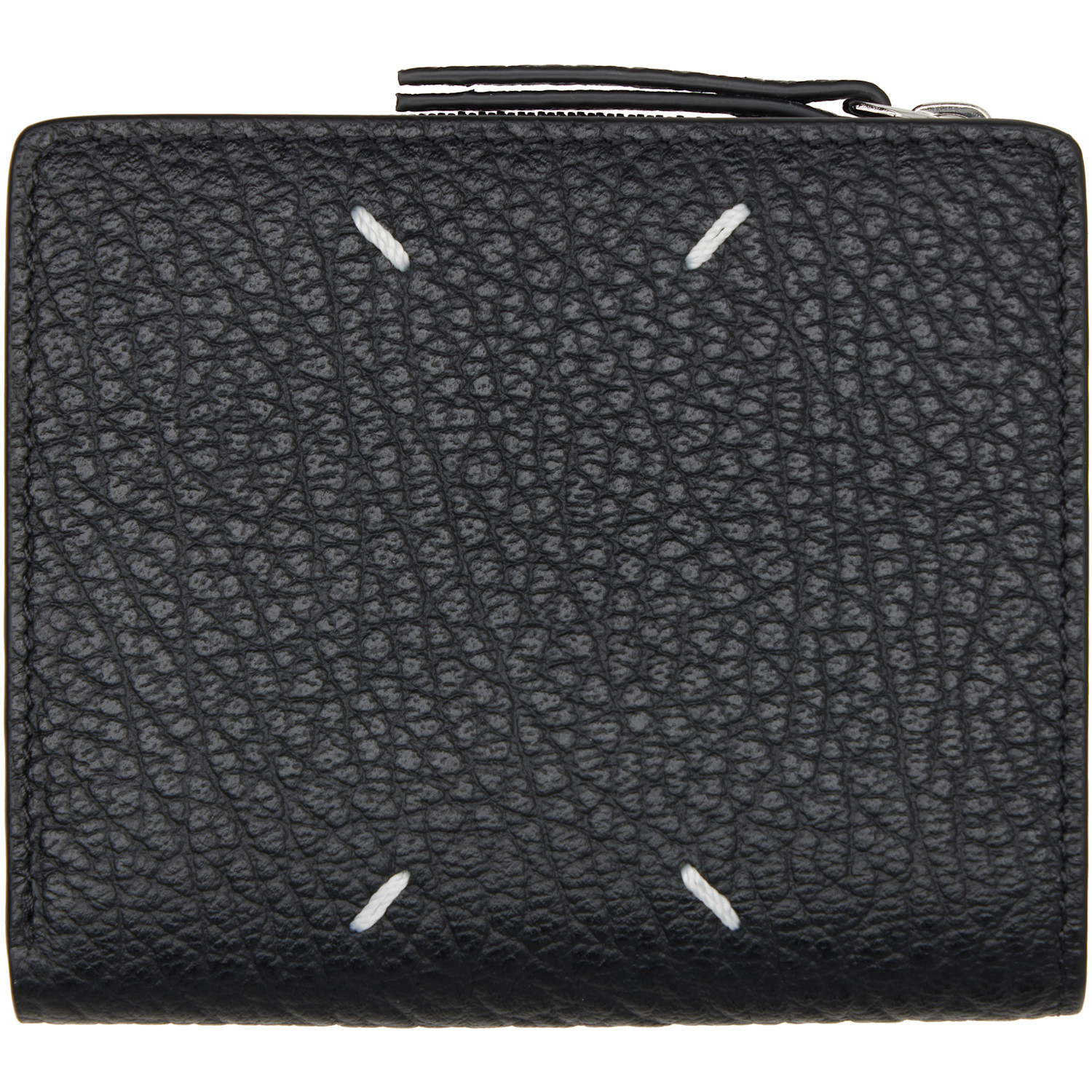 Maison Margiela Black Four Stitches Wallet