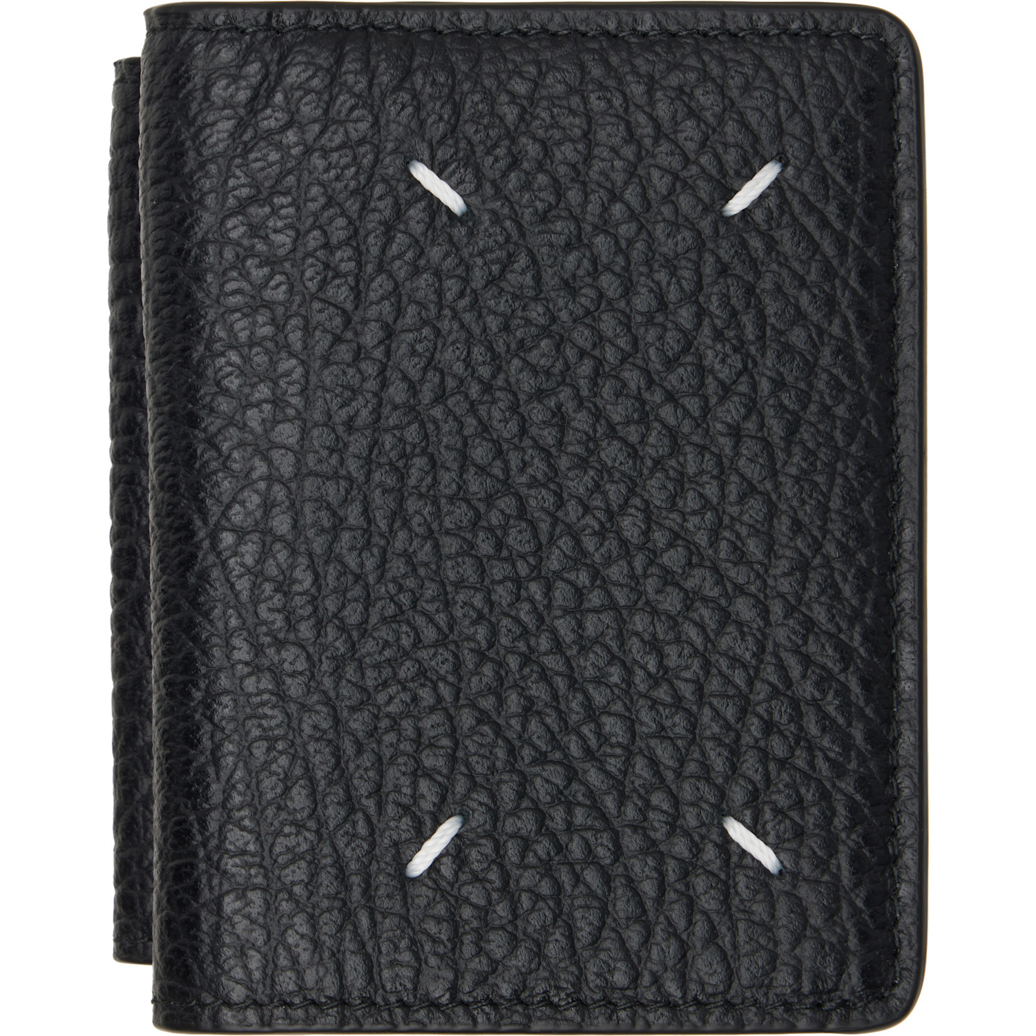 Maison Margiela Black Four Stitches Pocket Wallet