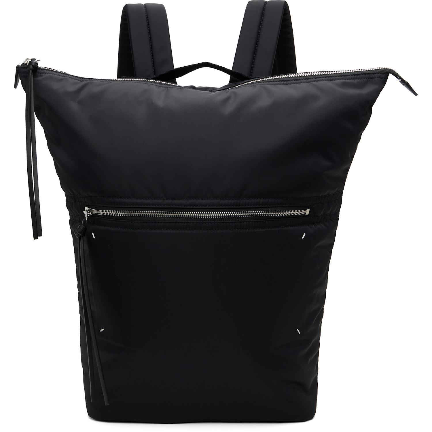 Maison Margiela Black Zip Backpack
