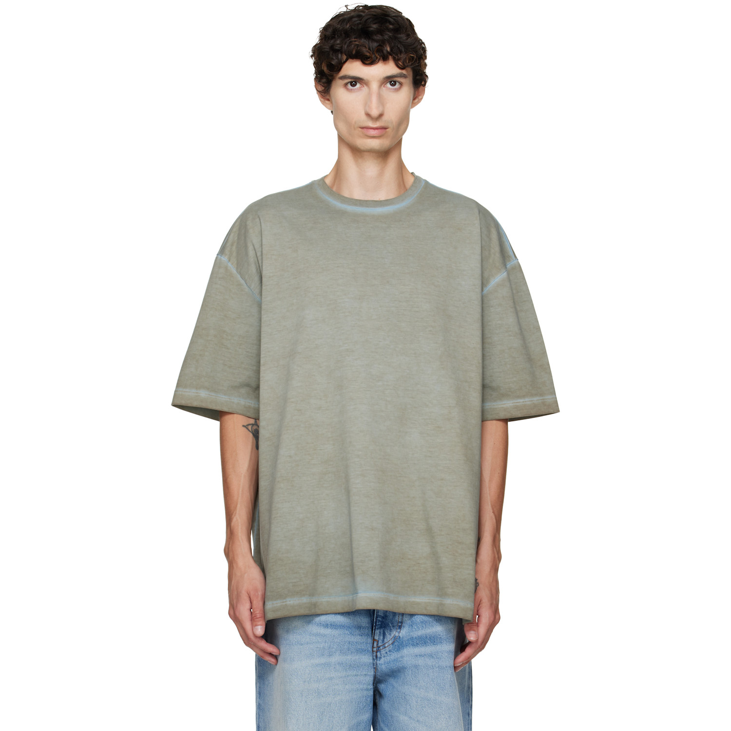 Maison Margiela Gray Oversized T-shirt