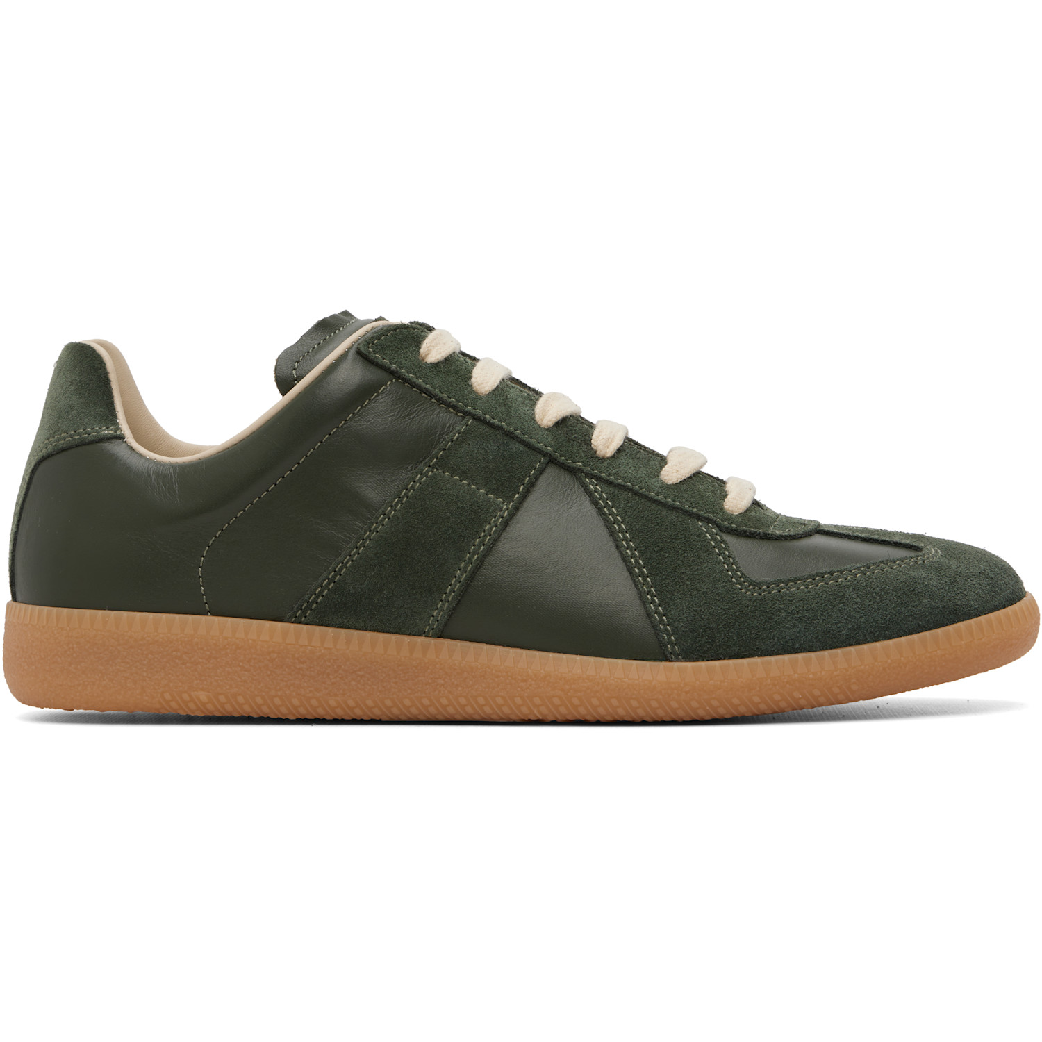 Maison Margiela Green Replica Sneakers