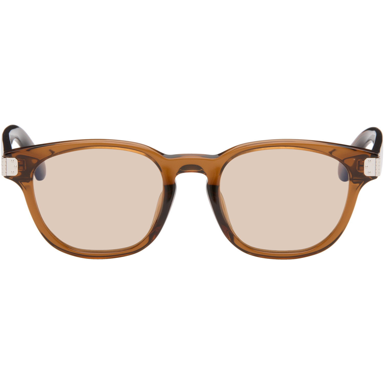 MM6 Maison Margiela Brown 17 Sunglasses