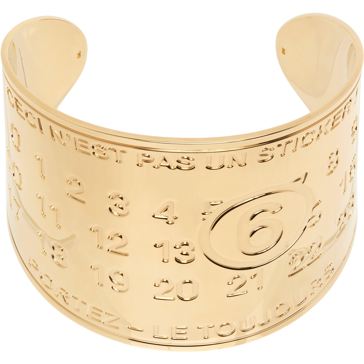 MM6 Maison Margiela Stickers Bracelet