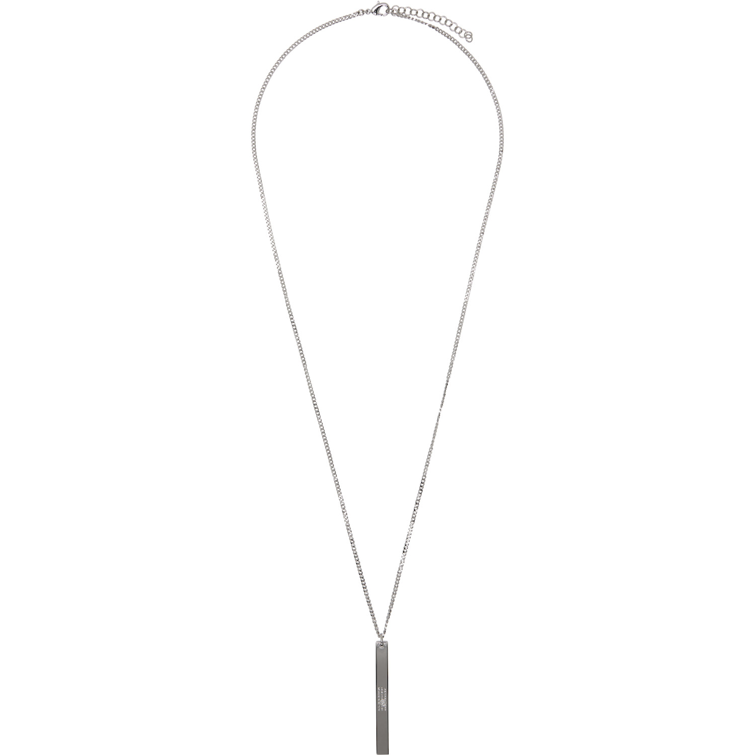 MM6 Maison Margiela Numeric Bar Necklace