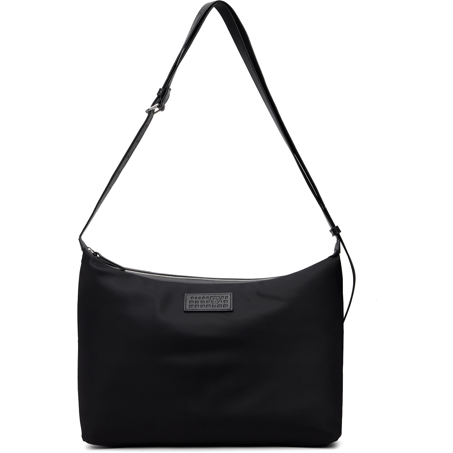MM6 Maison Margiela Black Numeric Crossbody Bag