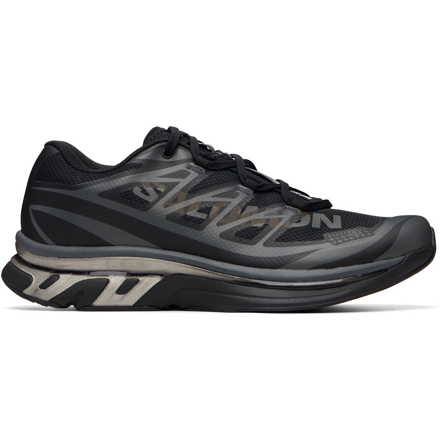 MM6 Maison Margiela Black Salomon Edition XT Sneakers