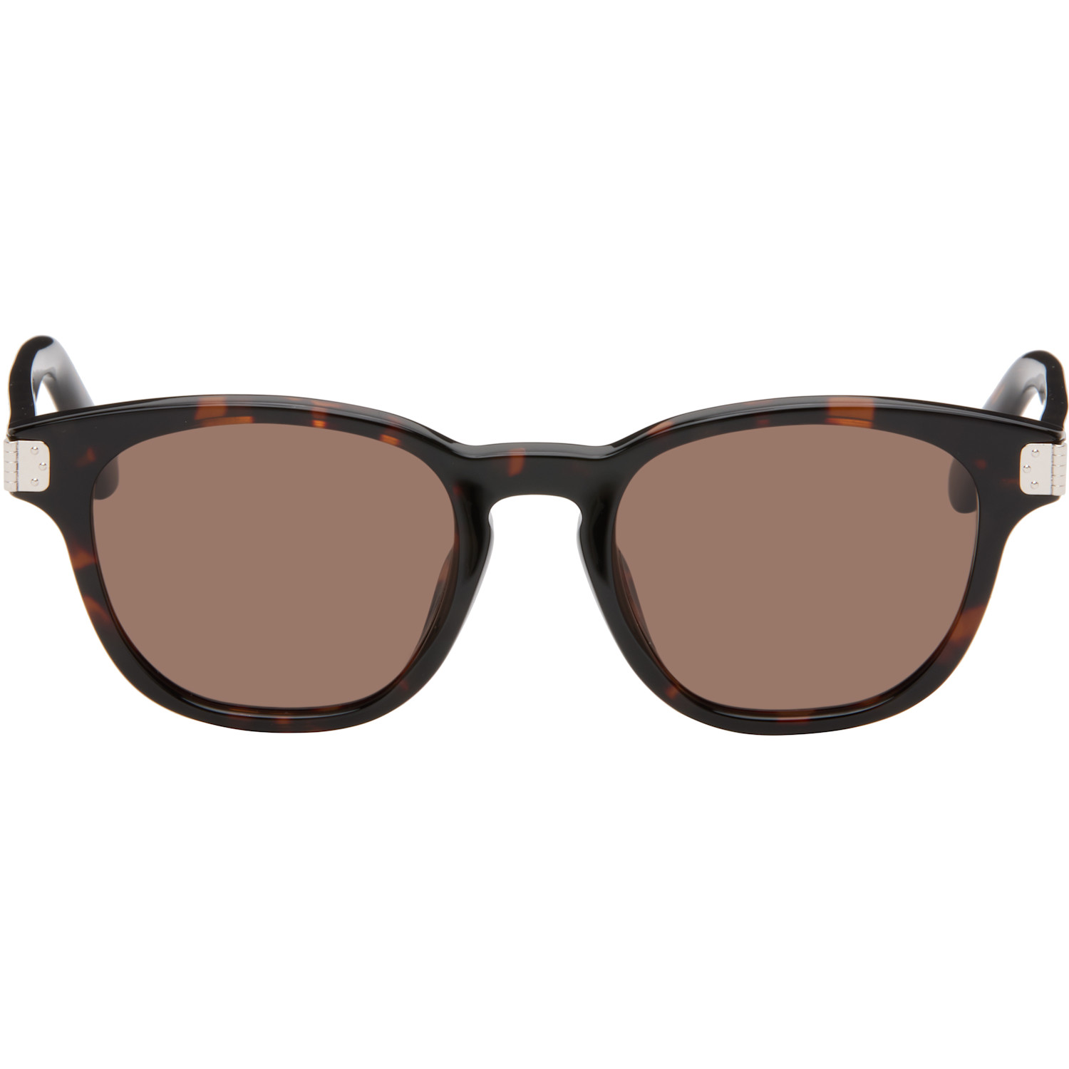 MM6 Maison Margiela Brown 17 Sunglasses