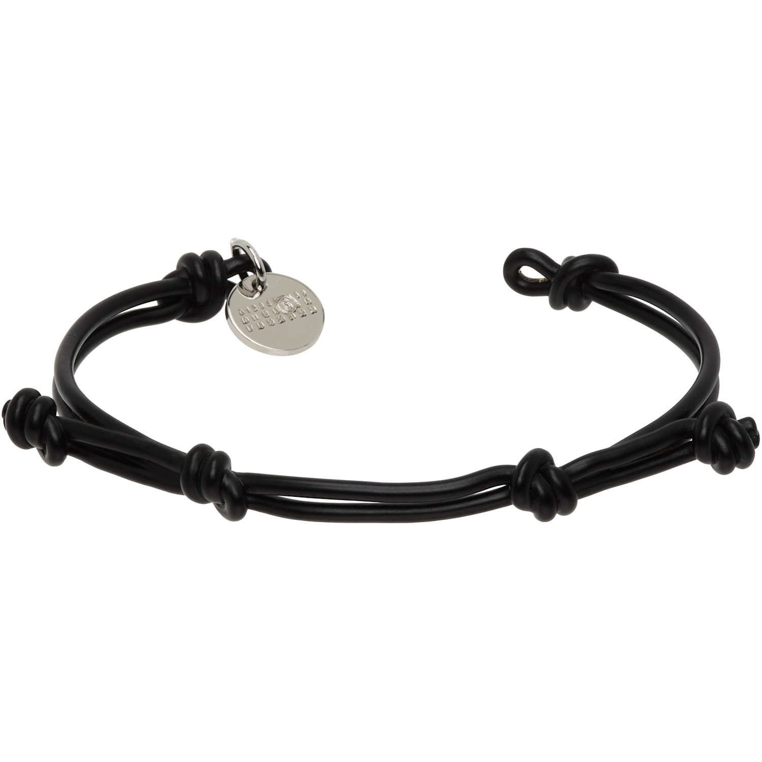 MM6 Maison Margiela Black Knot Bracelet