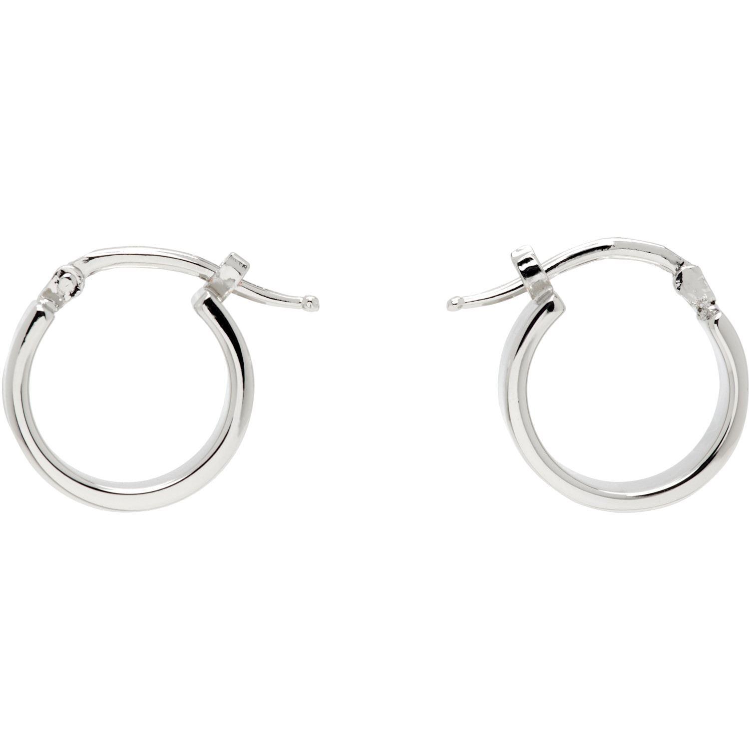 MM6 Maison Margiela Numeric Hoop Earrings