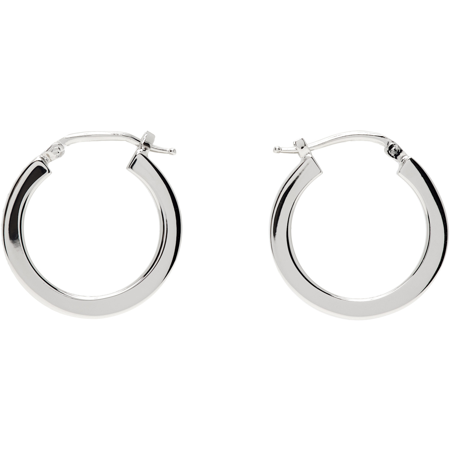 MM6 Maison Margiela Numeric Hoop Earrings