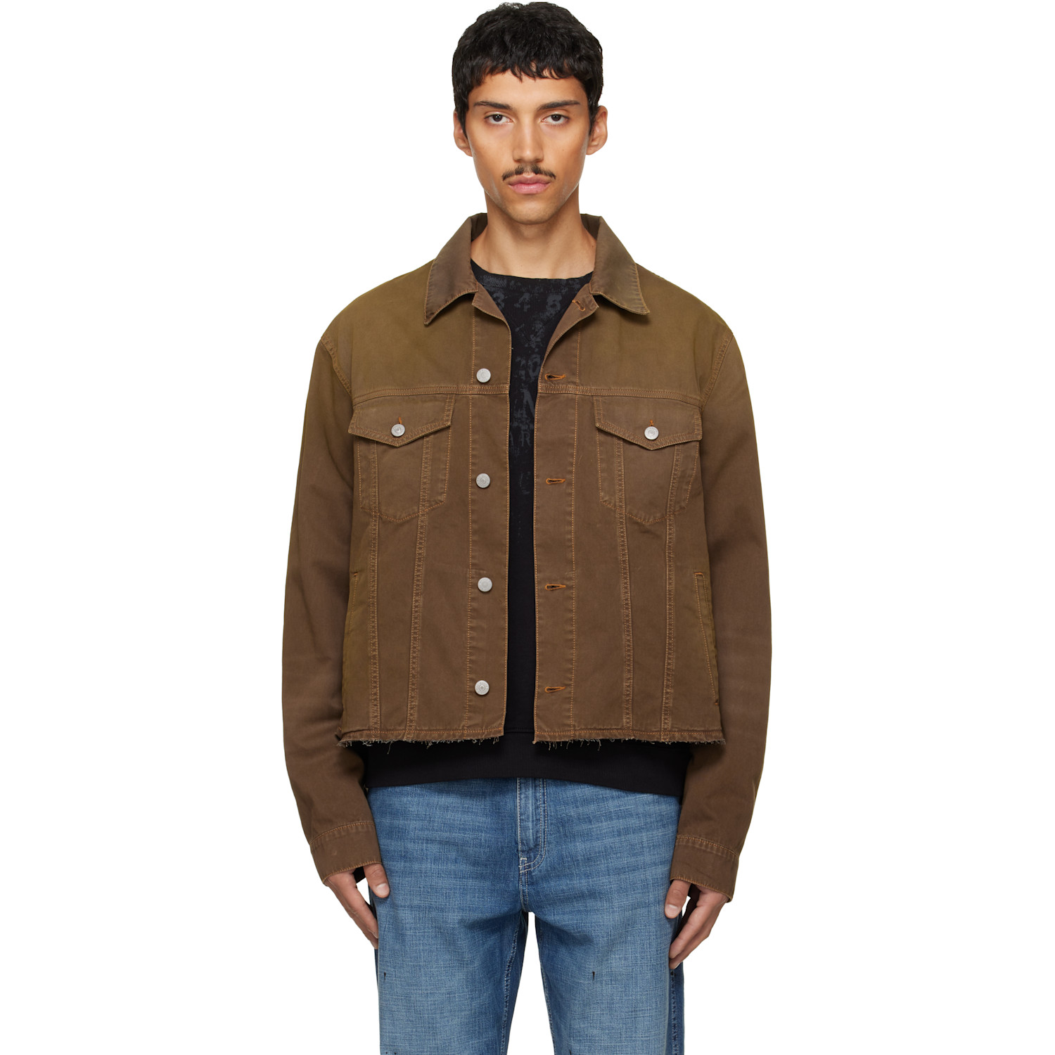 MM6 Maison Margiela Khaki Sports Jacket