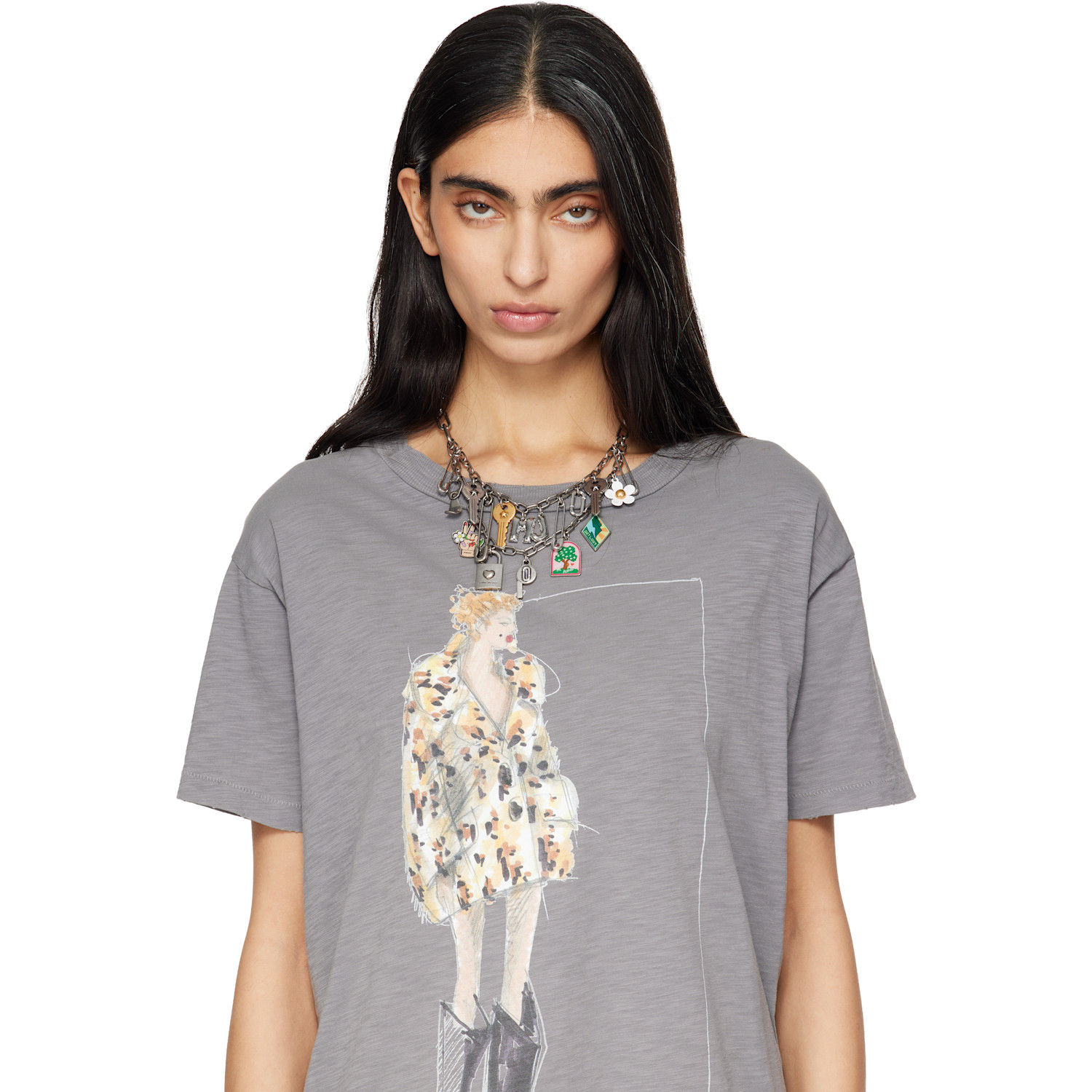  Marc Jacobs 'the Pop Americana' Charm Necklace 