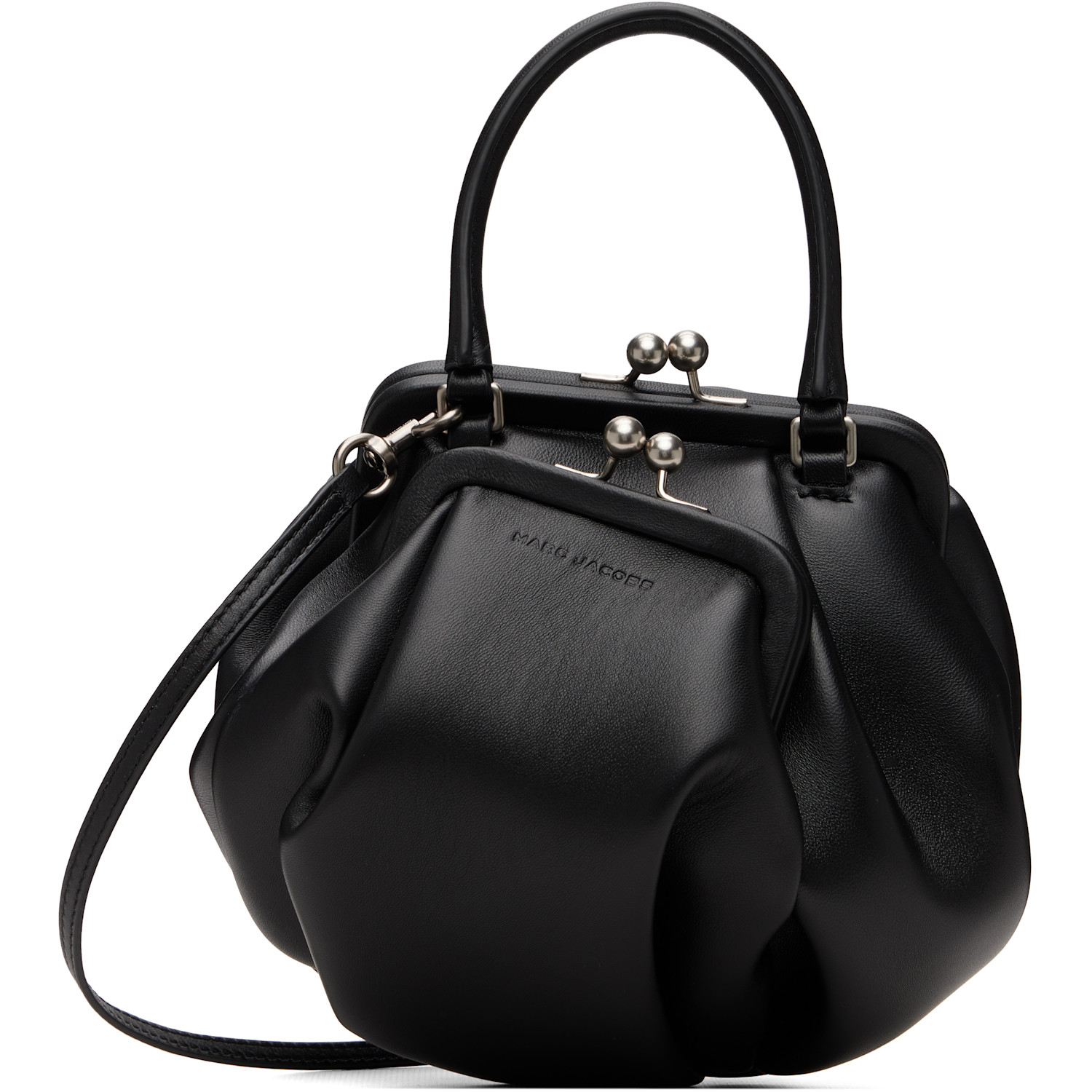 Marc Jacobs Black Wave Kisslock Bag