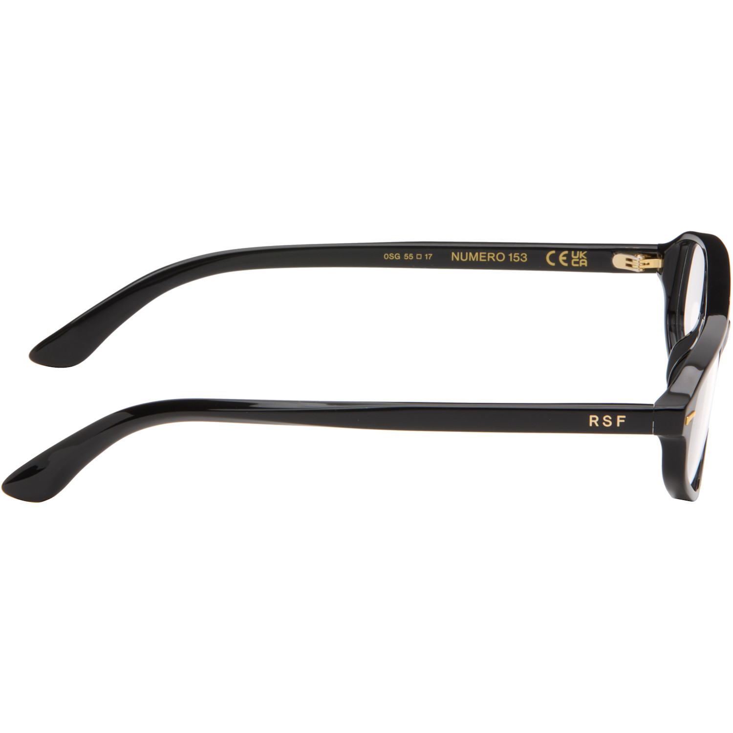  Retrosuperfuture Black Numero 153 Glasses 