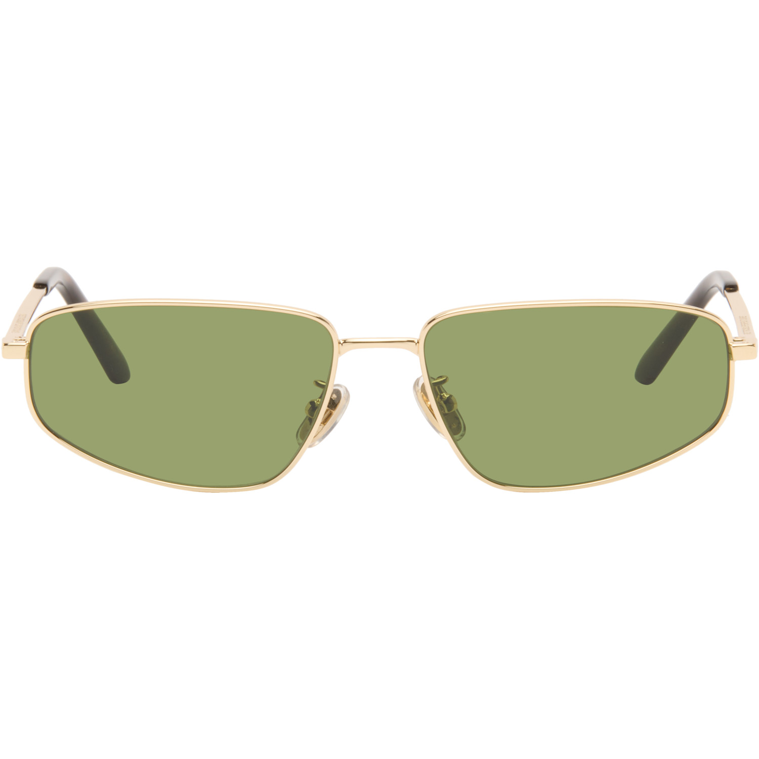 RETROSUPERFUTURE Gold Isedra Sunglasses