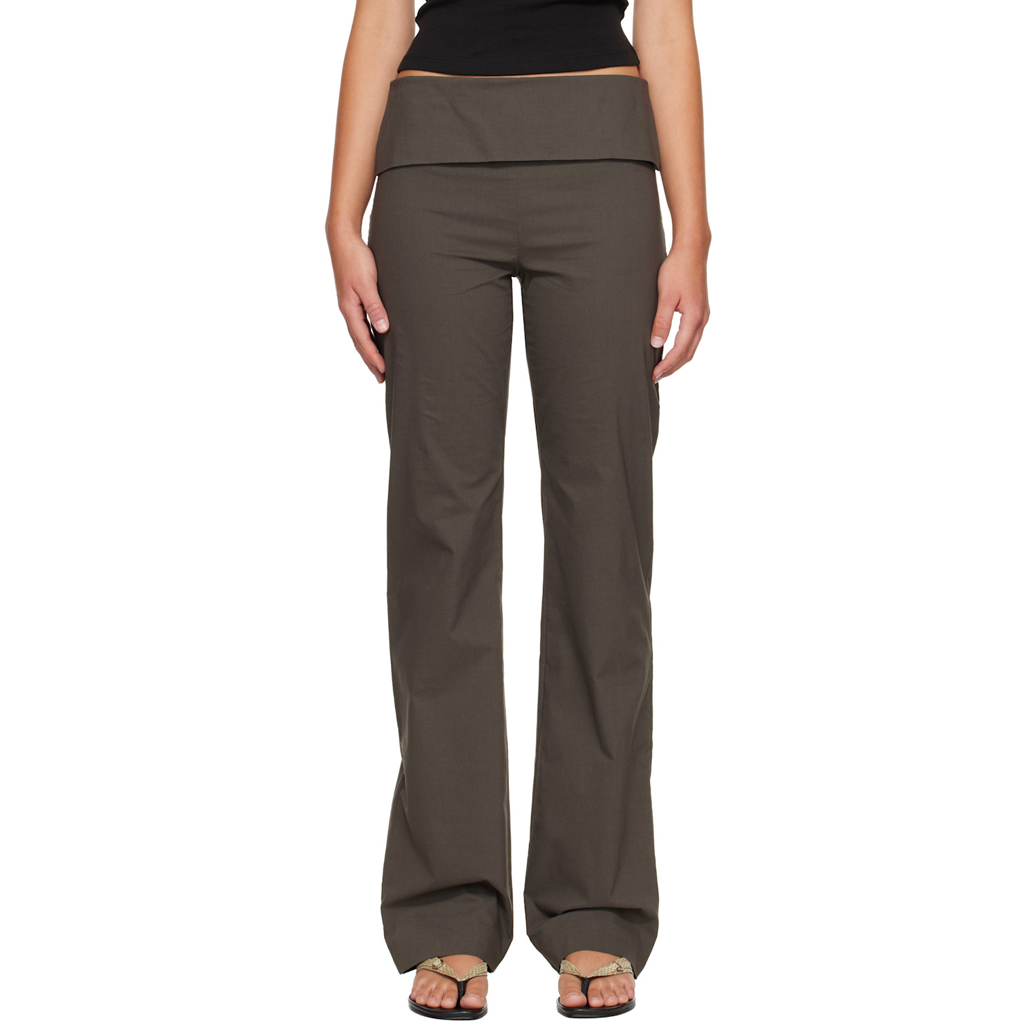 St. Agni Gray Studio Trousers