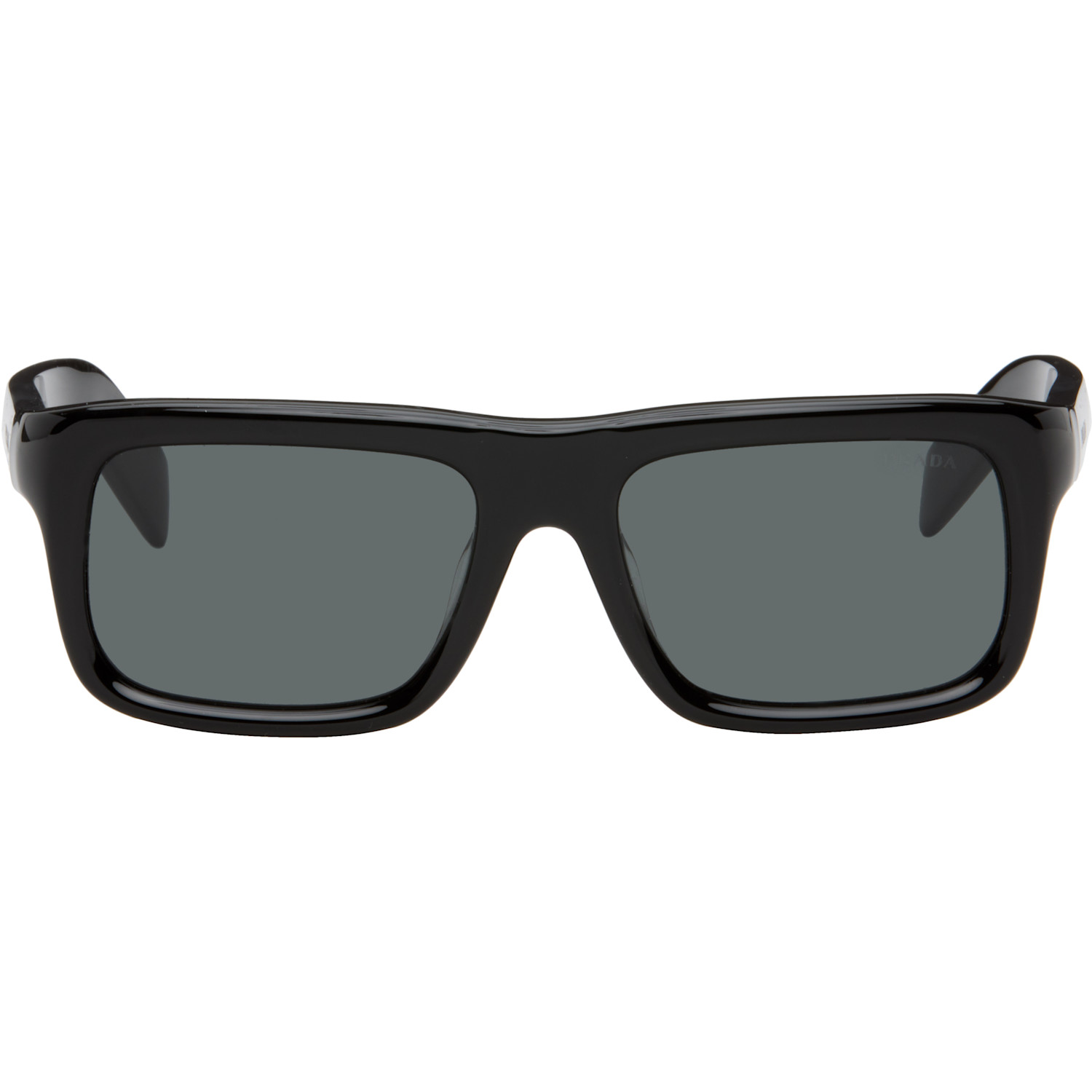 Prada Eyewear Black Square Sunglasses