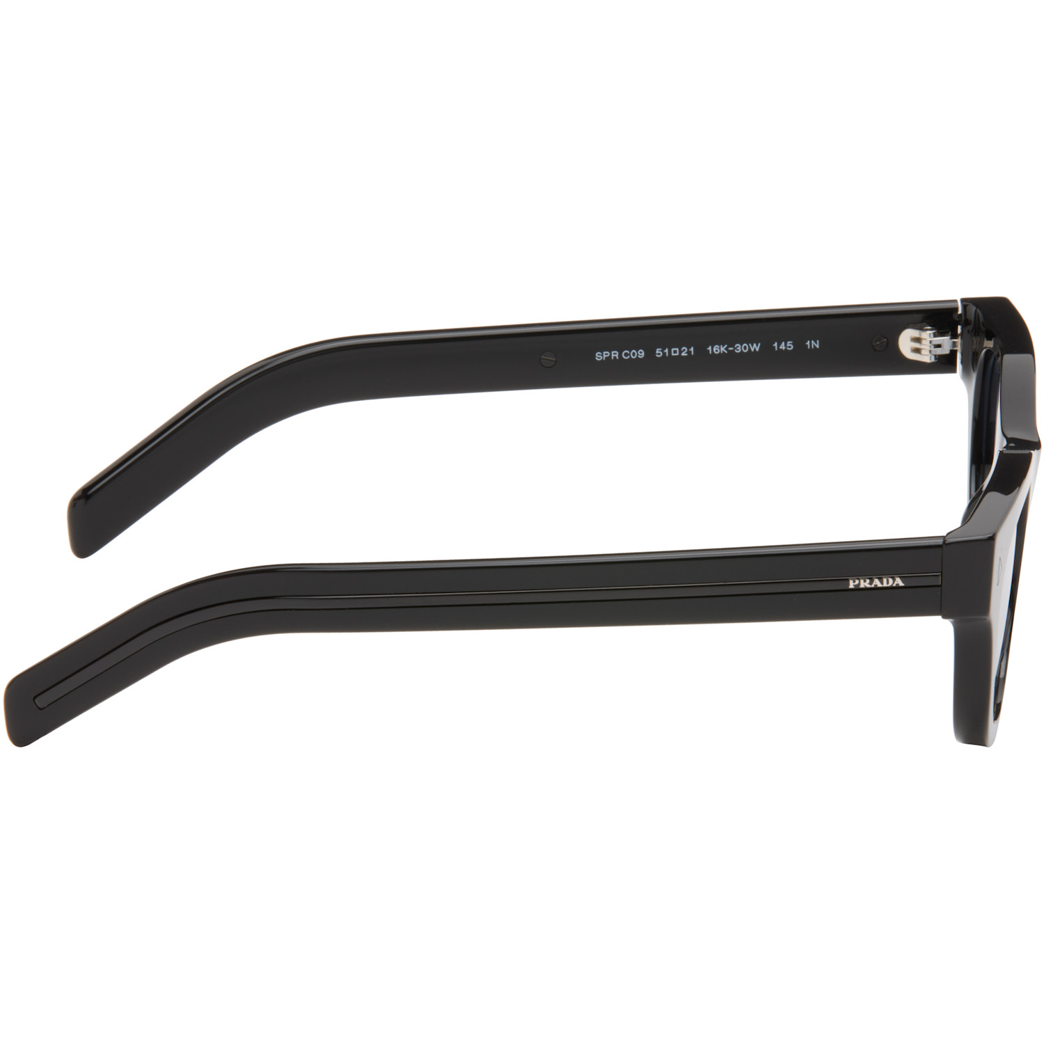  Prada Eyewear Black Pr C09s Sunglasses 