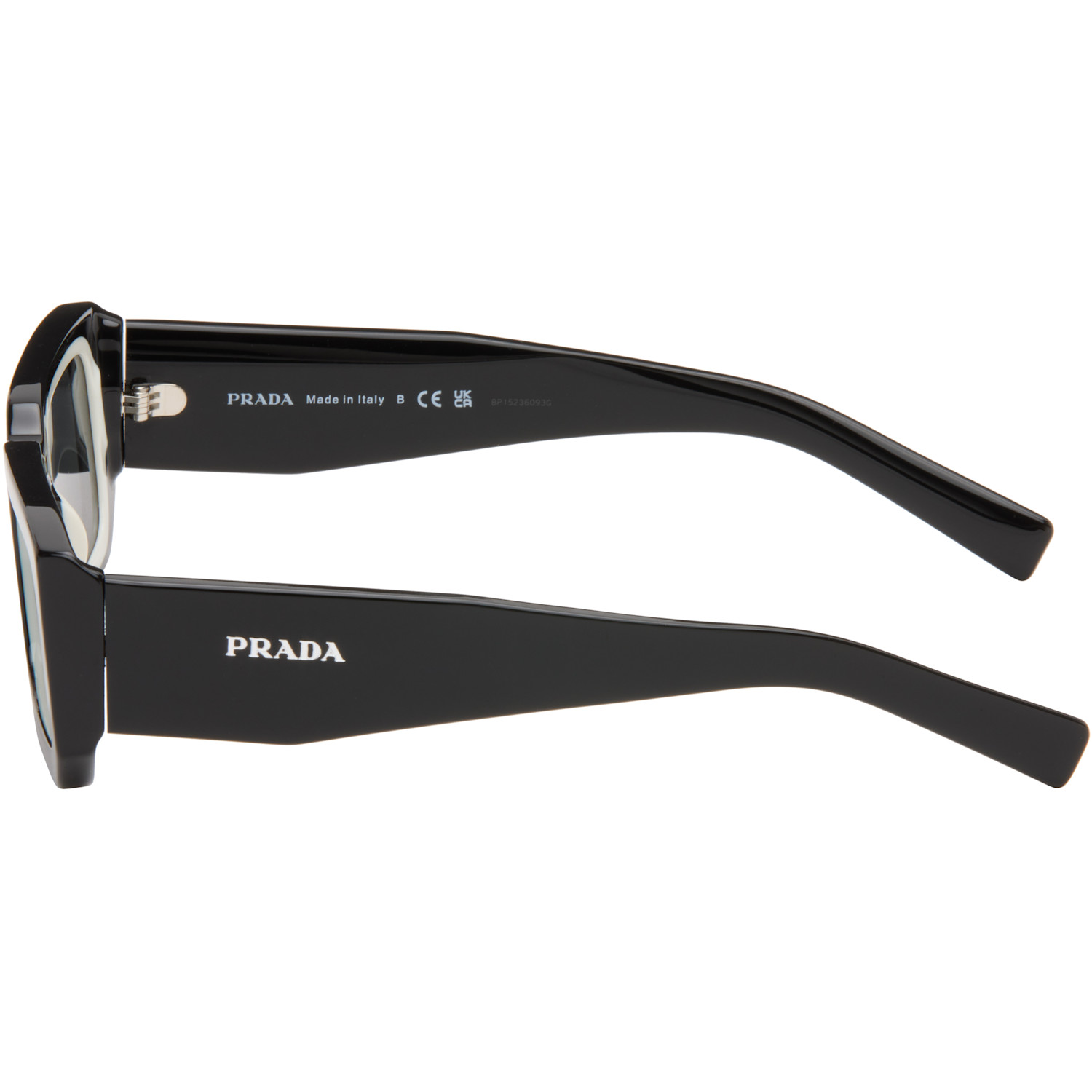  Prada Eyewear Black Symbole Sunglasses 