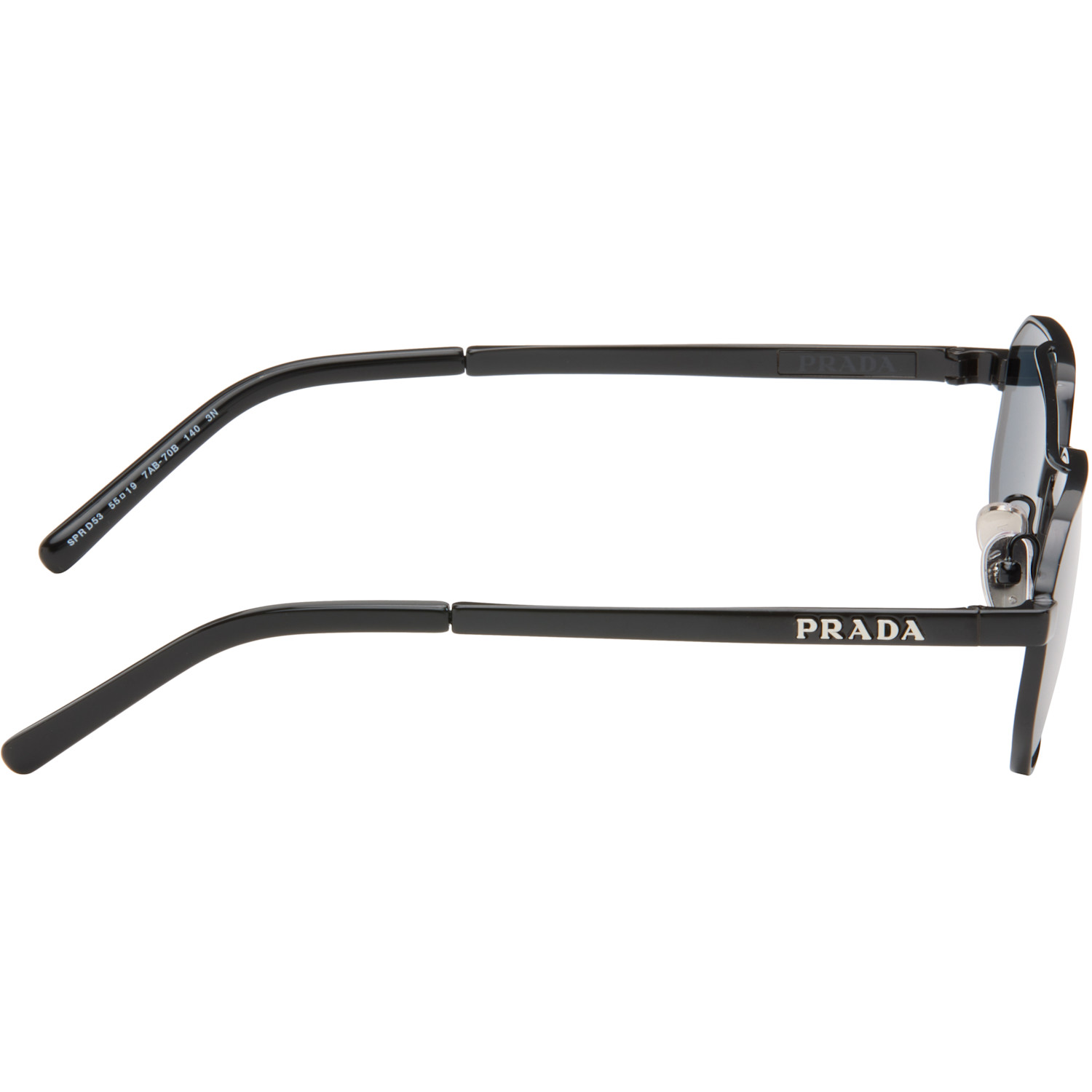  Prada Eyewear Black Pr D53s Sunglasses 