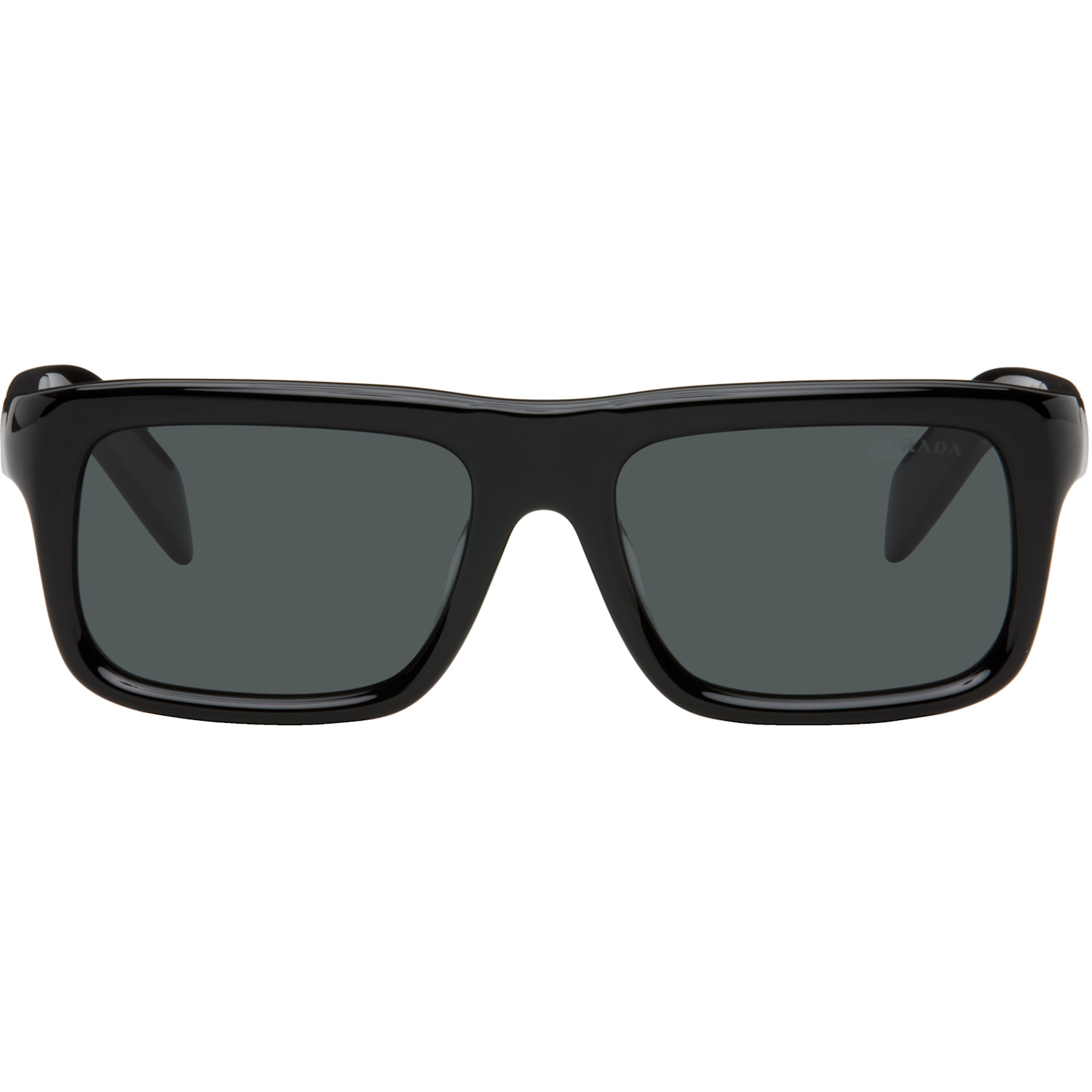 Prada Eyewear Black Square Sunglasses