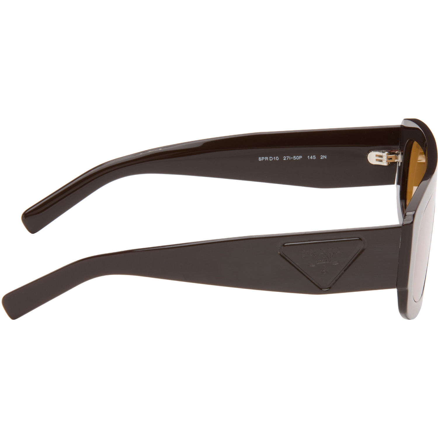  Prada Eyewear Brown Pr D10s Sunglasses 
