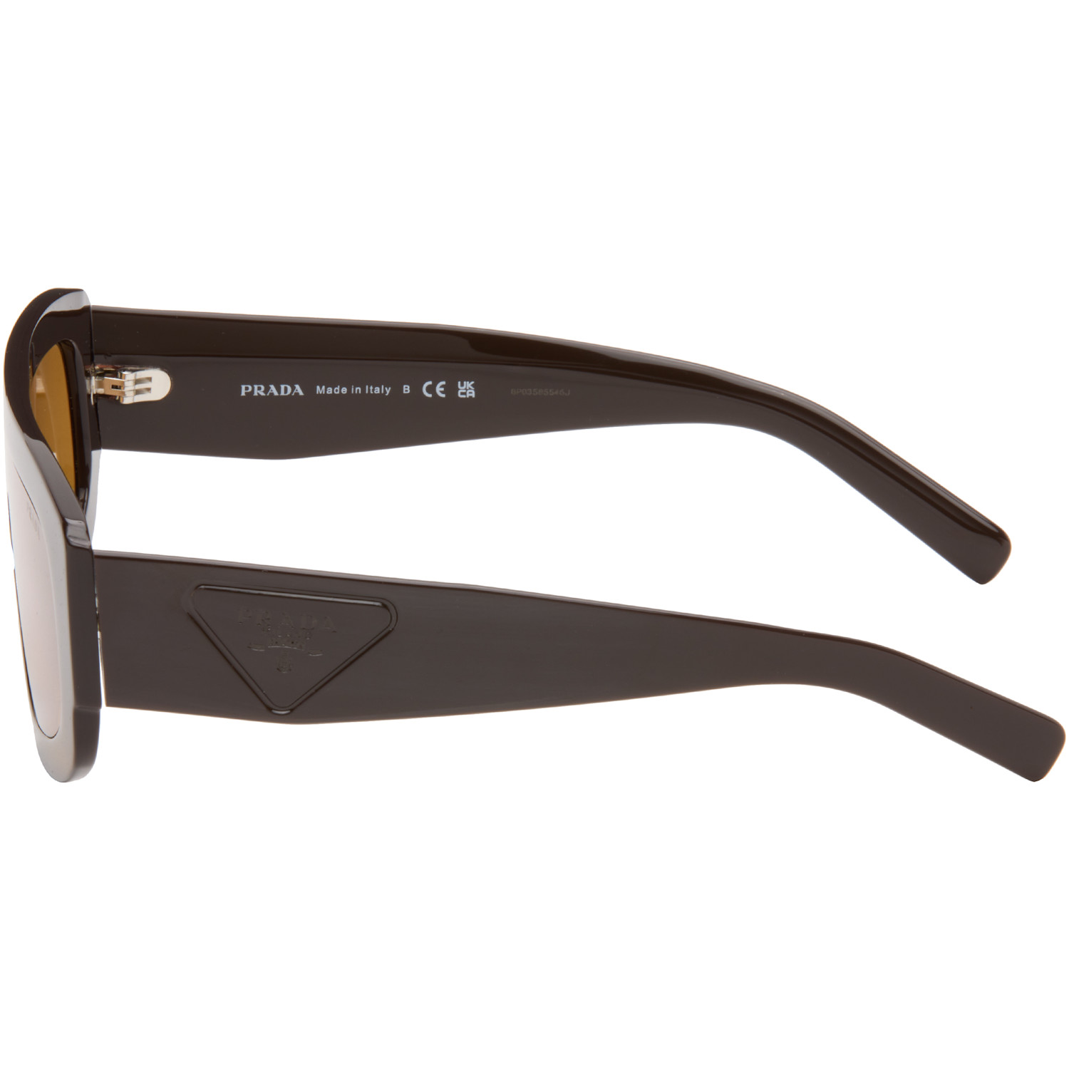  Prada Eyewear Brown Pr D10s Sunglasses 