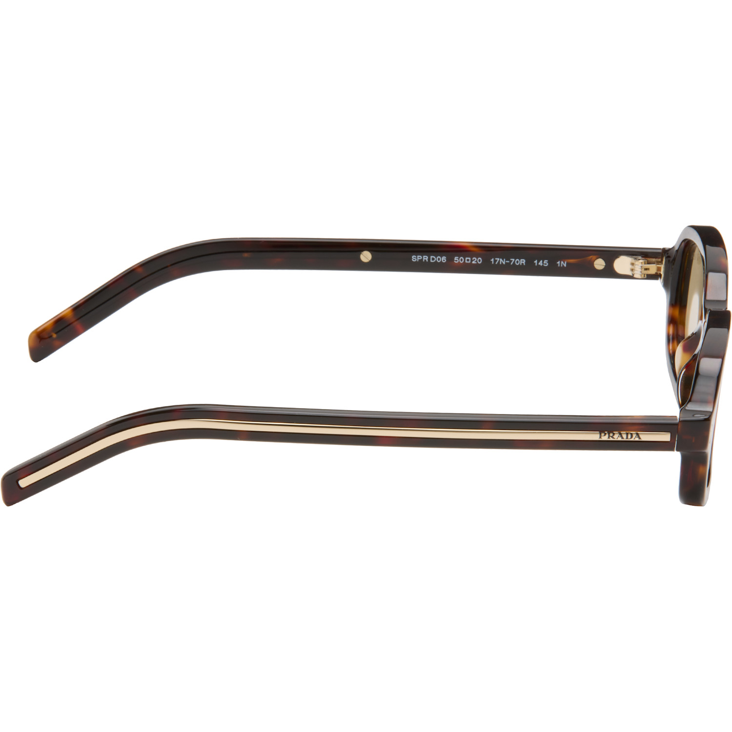  Prada Eyewear Brown Pr D06s Sunglasses 