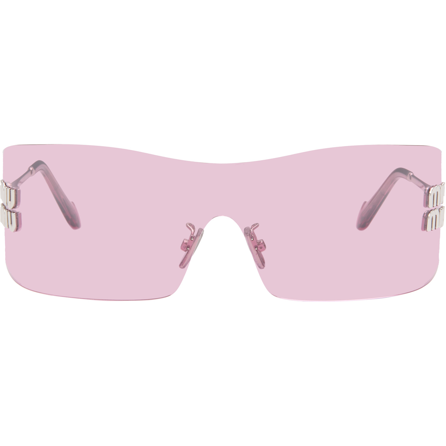 Miu Miu Eyewear Pink Aube Sunglasses