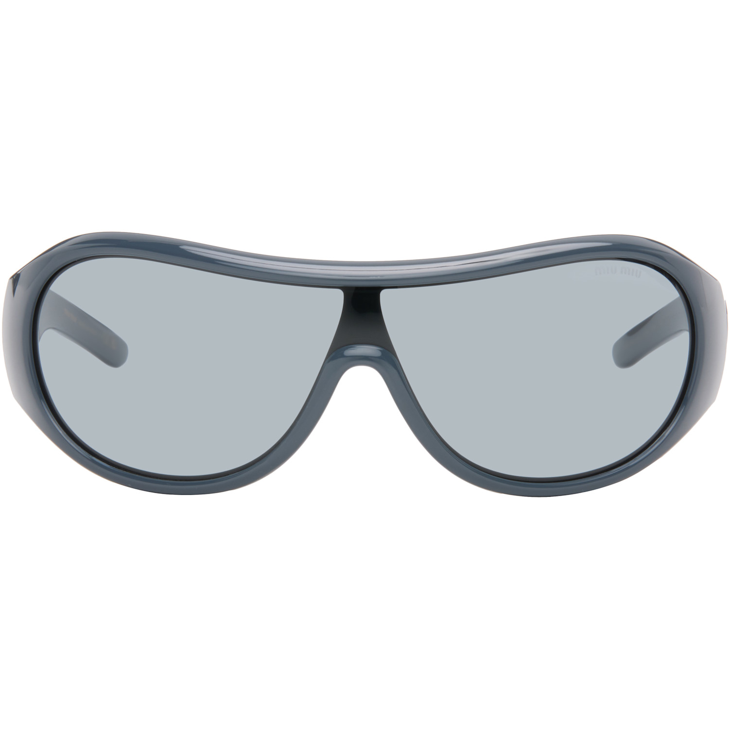 Miu Miu Eyewear Blue 'Archive 2005' Sunglasses