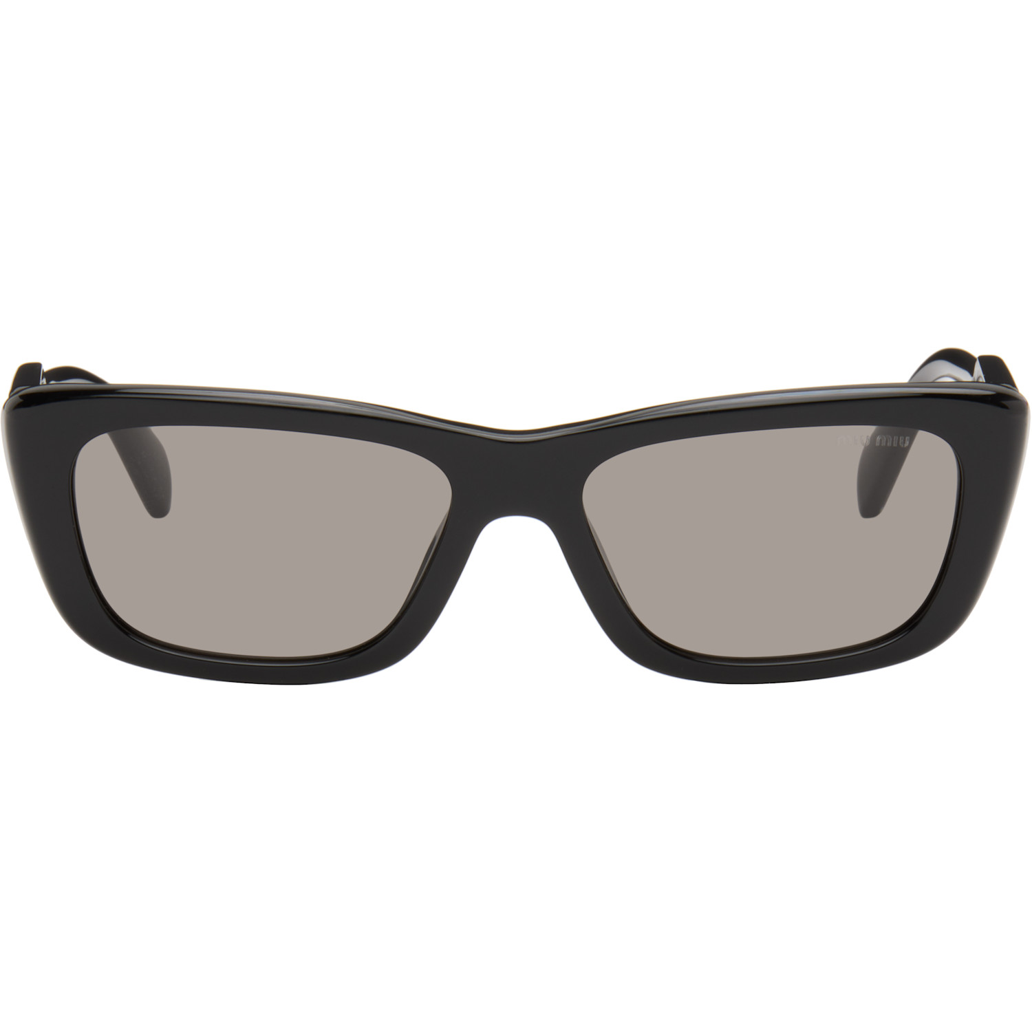 Miu Miu Eyewear Black 'Miu Miu Eyewear Collection' Sunglasses