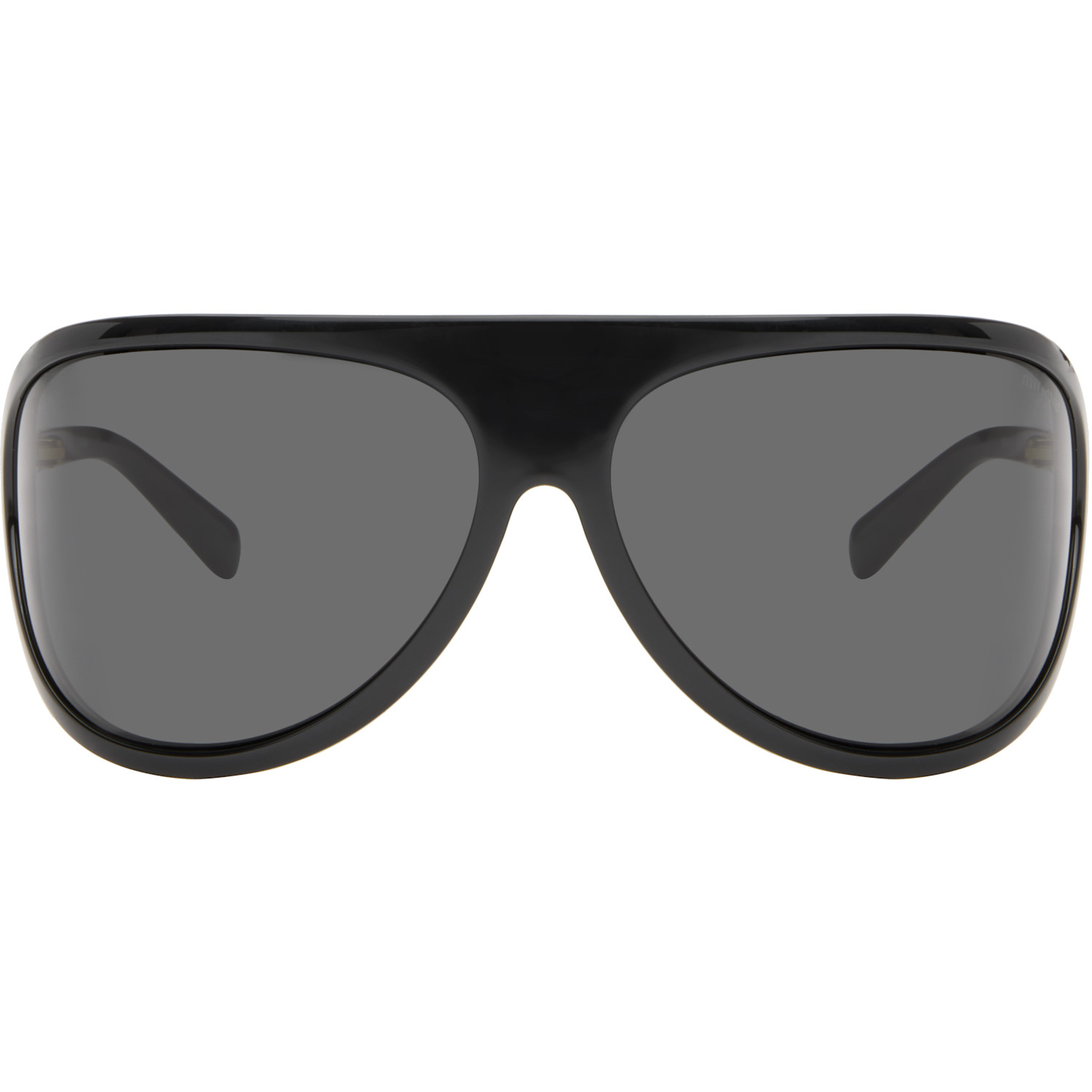 Miu Miu Black Mask Sunglasses