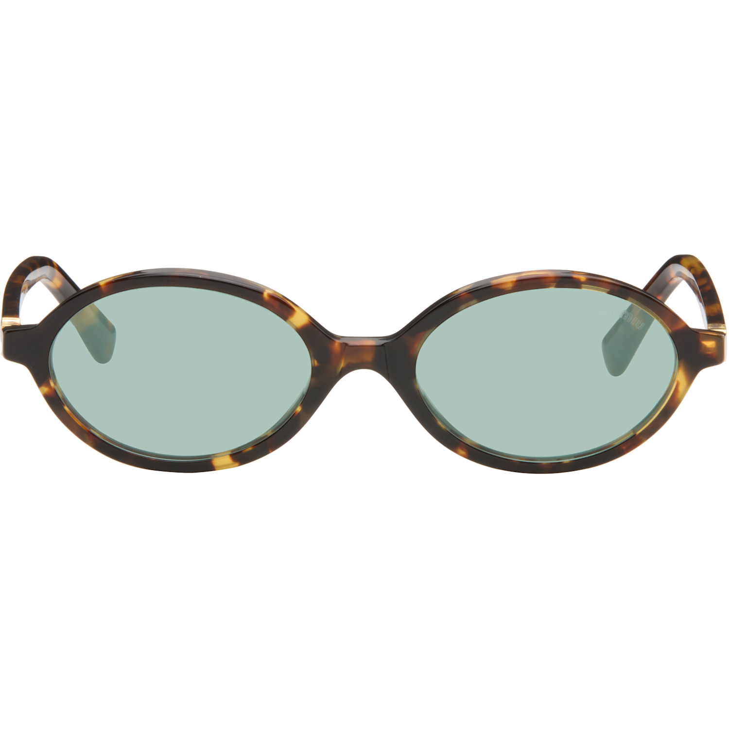 Miu Miu Brown 'miu Regard' Sunglasses