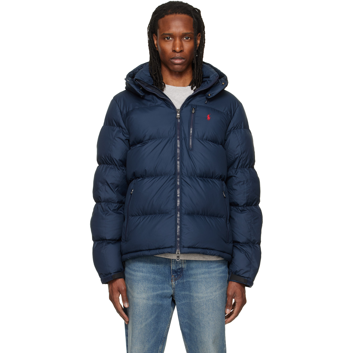 Polo Ralph Lauren Navy 'The Gorham' Down Jacket