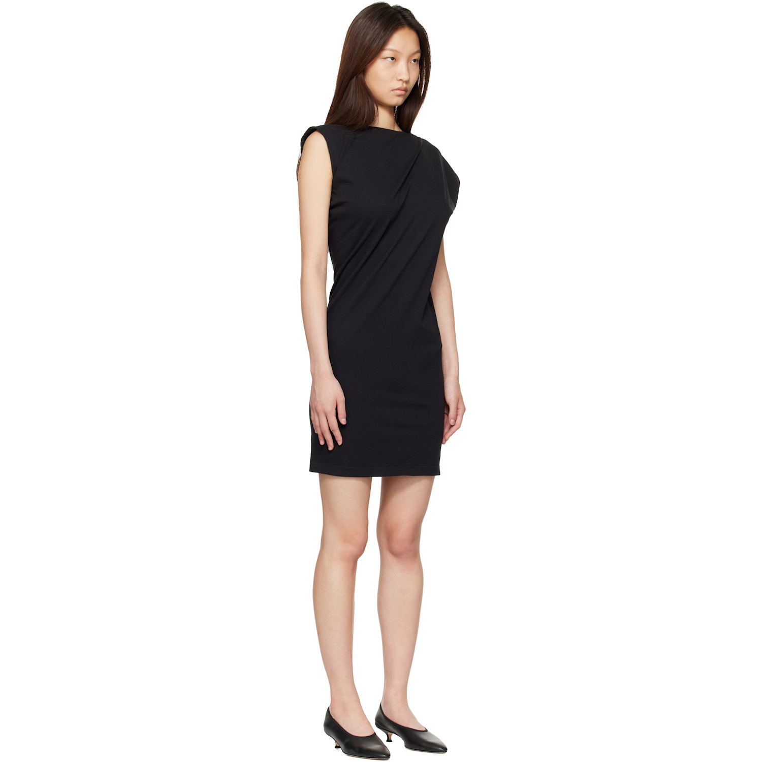  Agolde Black Beth Minidress 