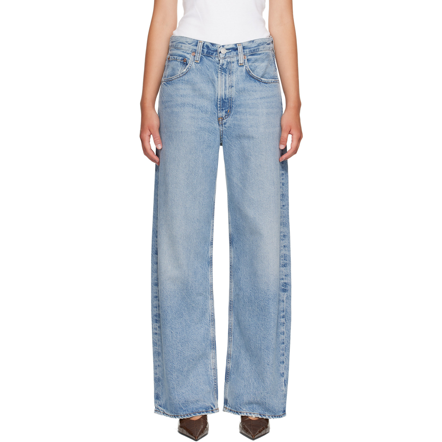 AGOLDE Blue Low Curve Jeans