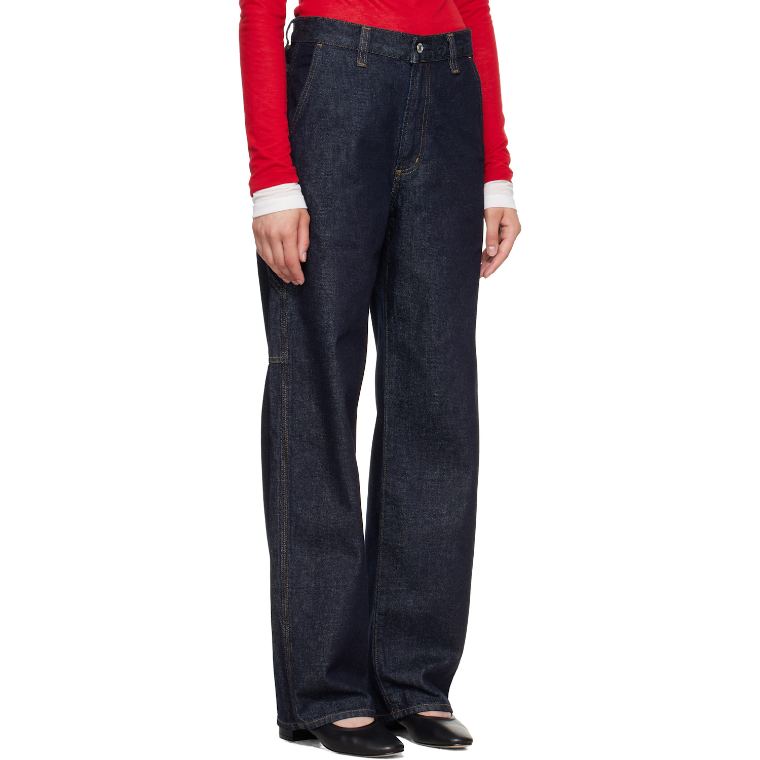 Agolde Non-stretch Jeans In Blue
