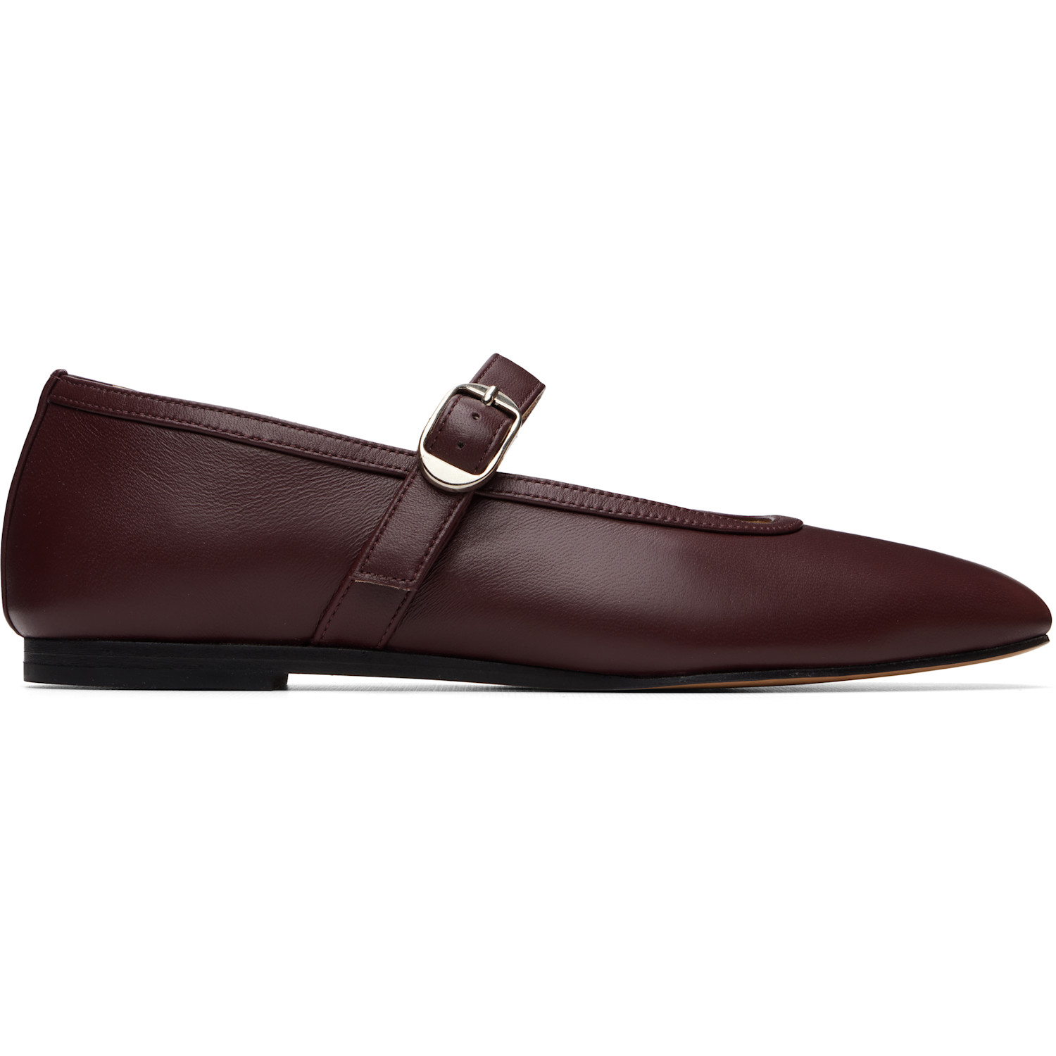 Le Monde Beryl Burgundy Ballet Mary Jane Ballerina Flats