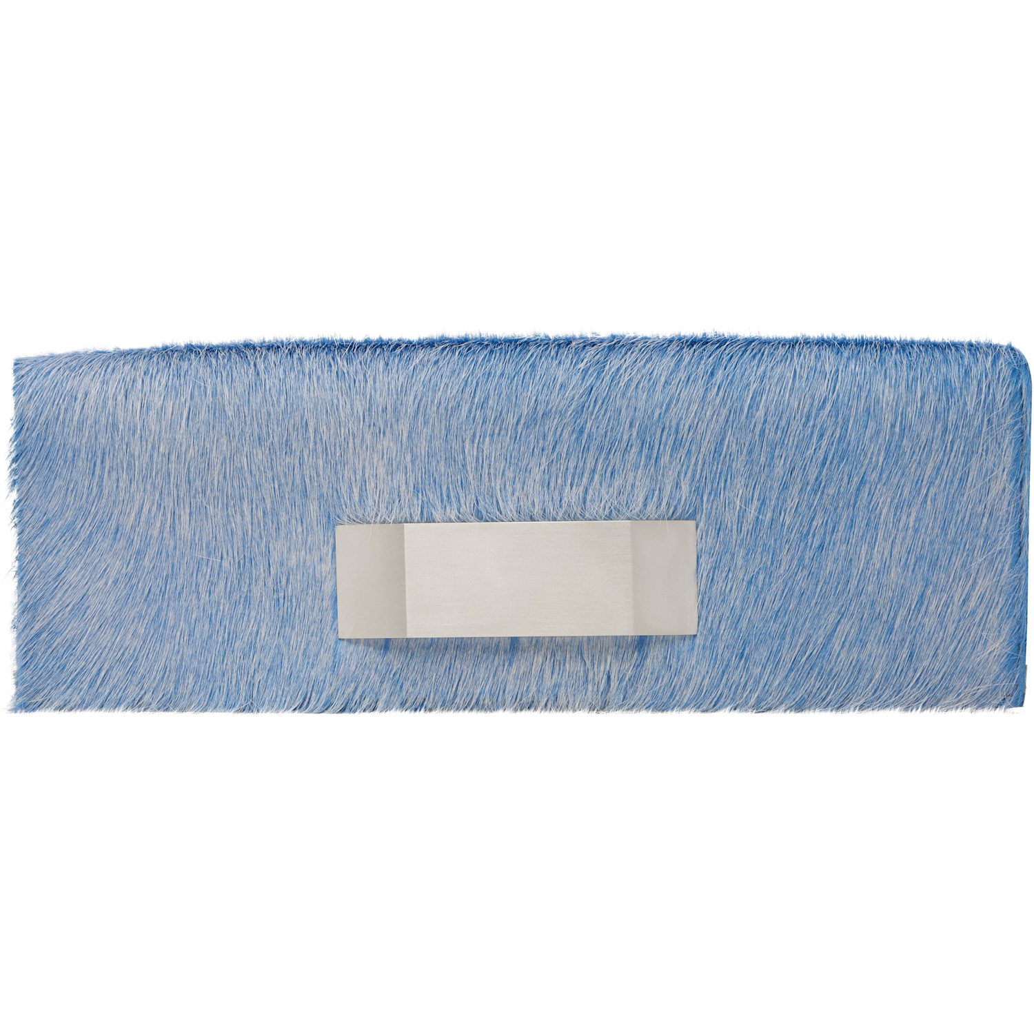 Rick Owens Blue Tower Leather Clutch