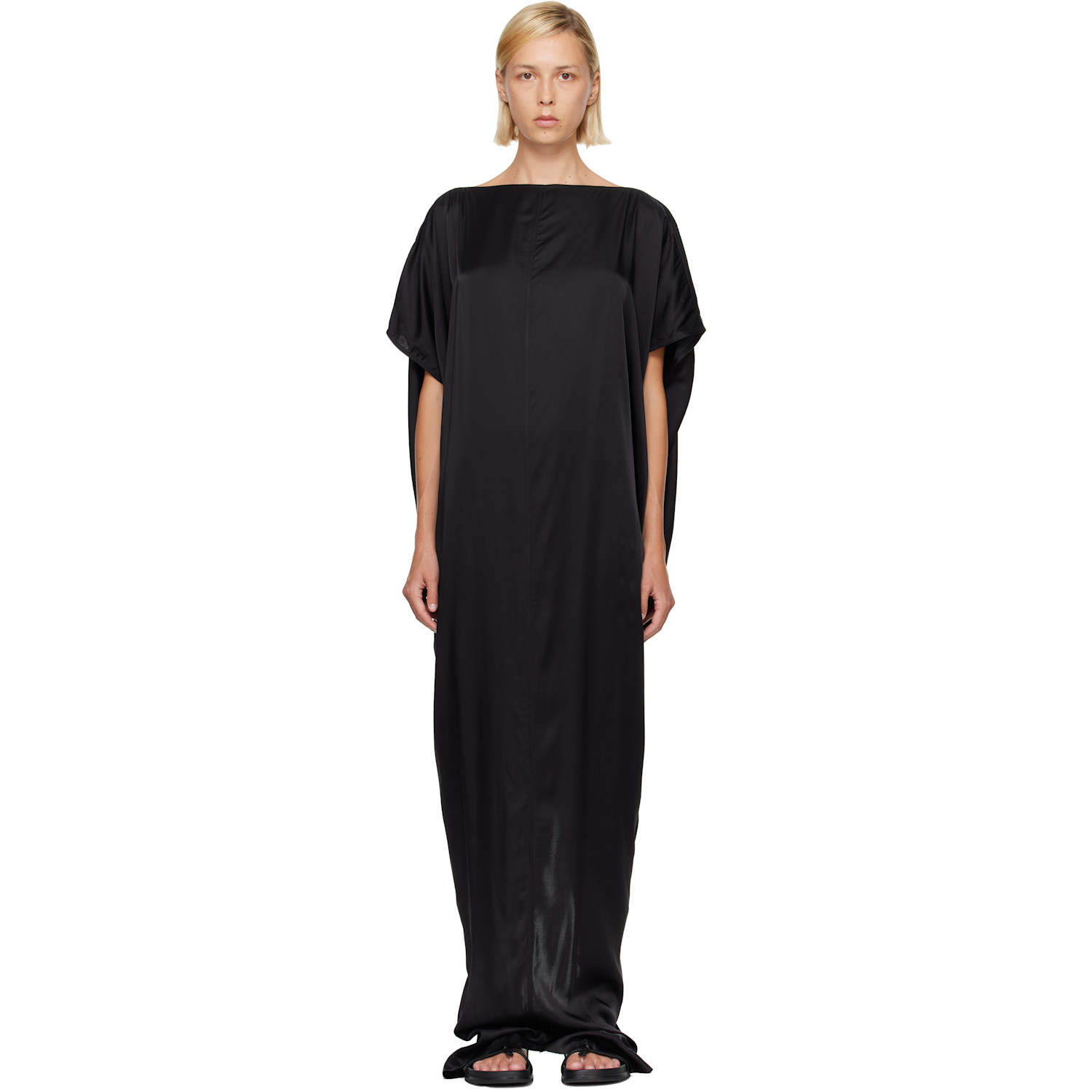Rick Owens Black Tower Dagger Maxi Dress