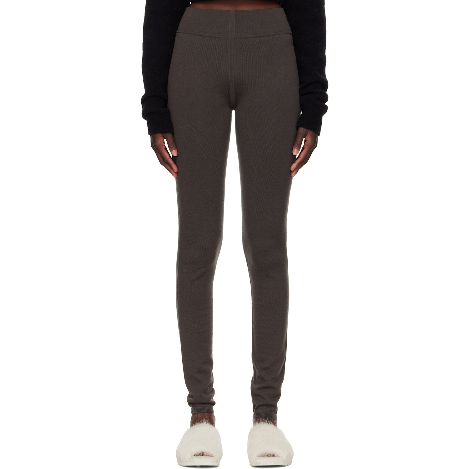 Rick Owens Gray Tower Leggings