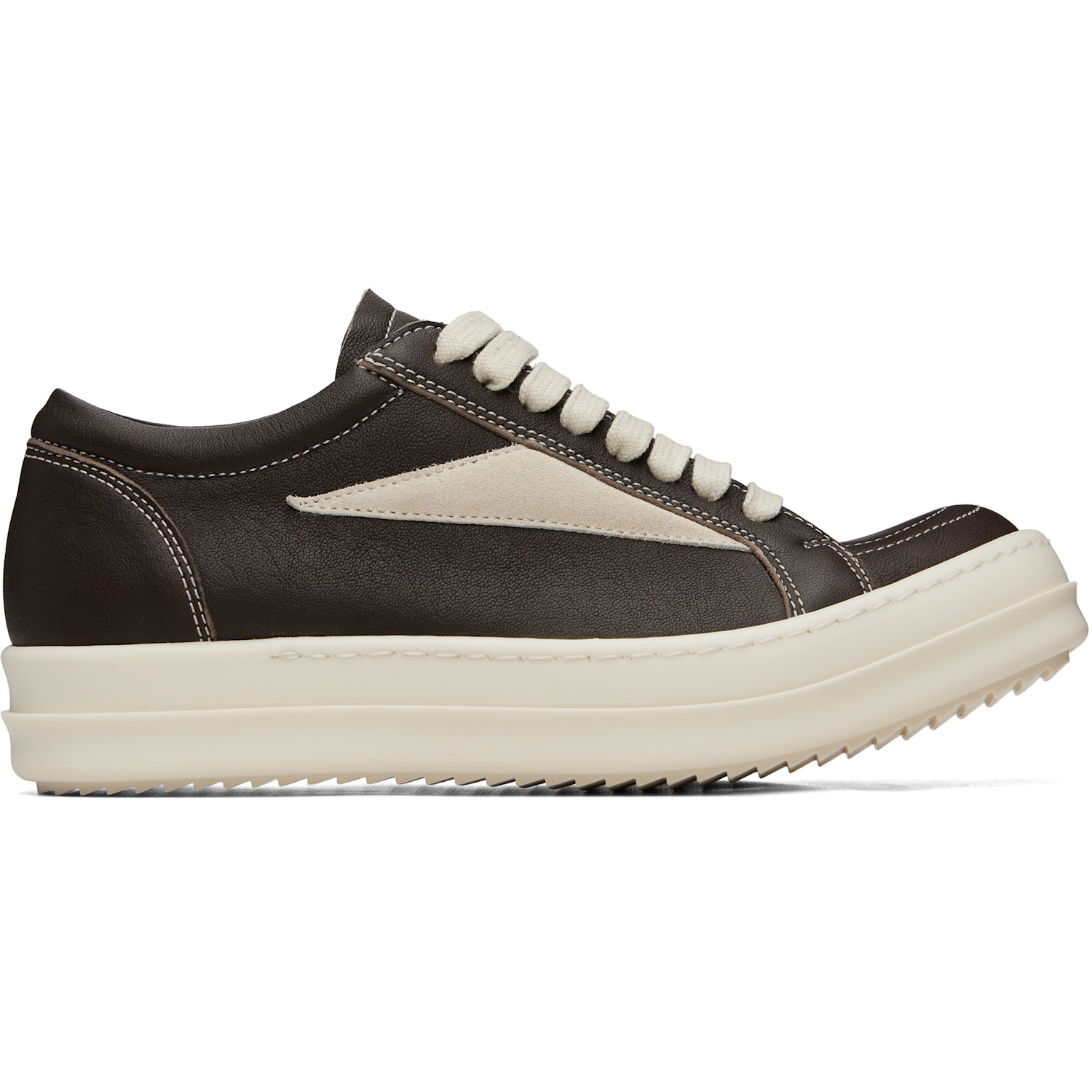 Rick Owens Brown Tower Vintage Sneaks Sneakers