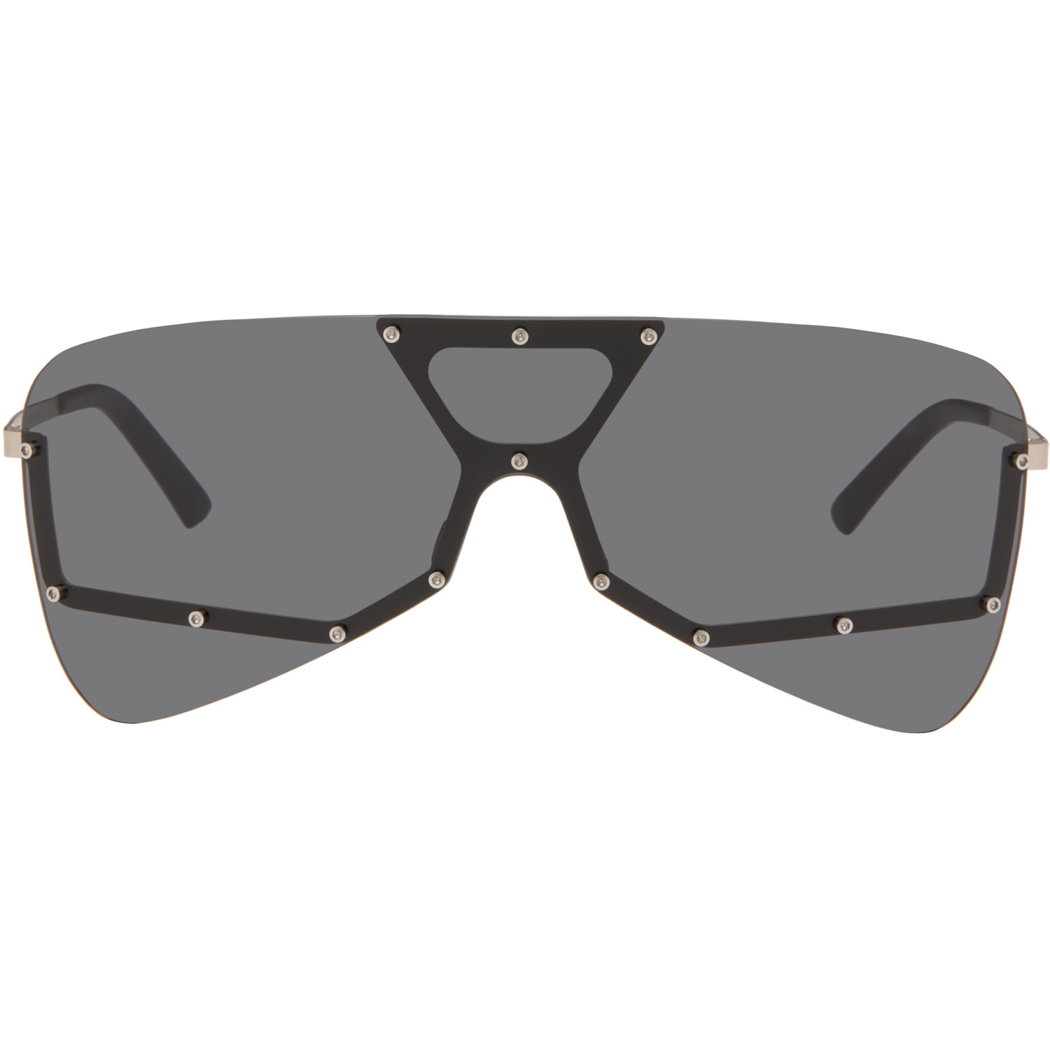 Rick Owens Black Tower Sunglasses