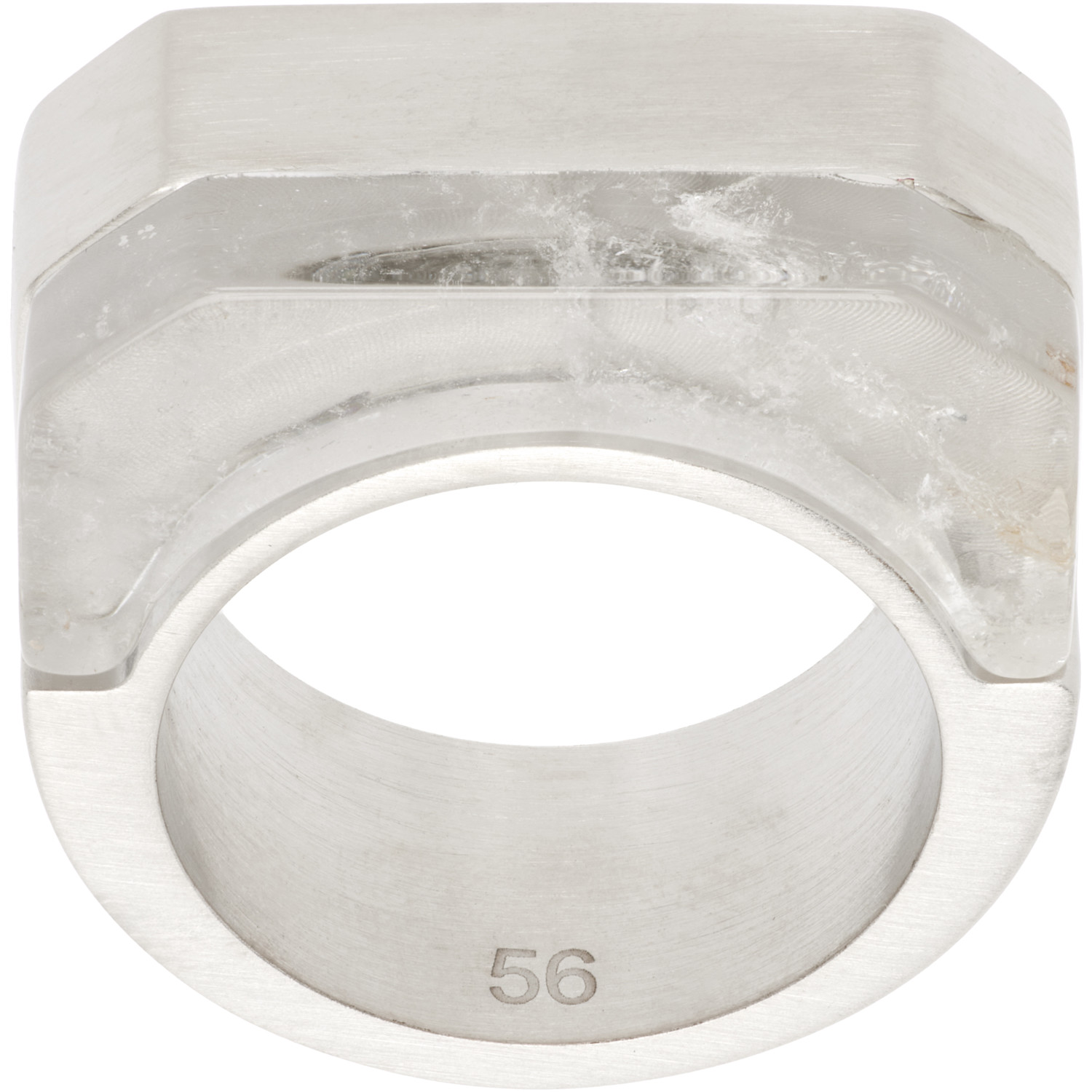 Rick Owens Double Crystal Hollywood Ring