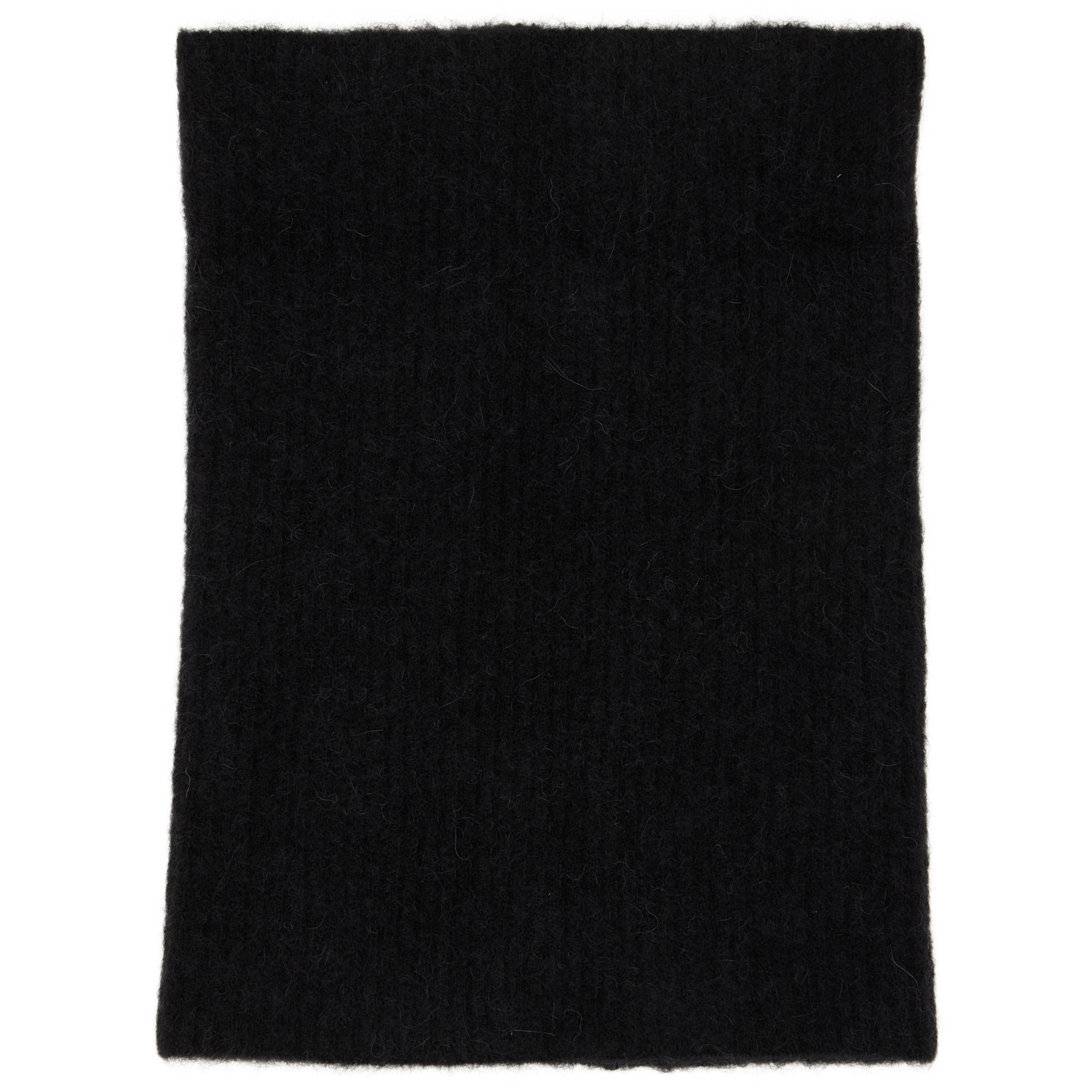Rick Owens Black Tower Tube Scarf