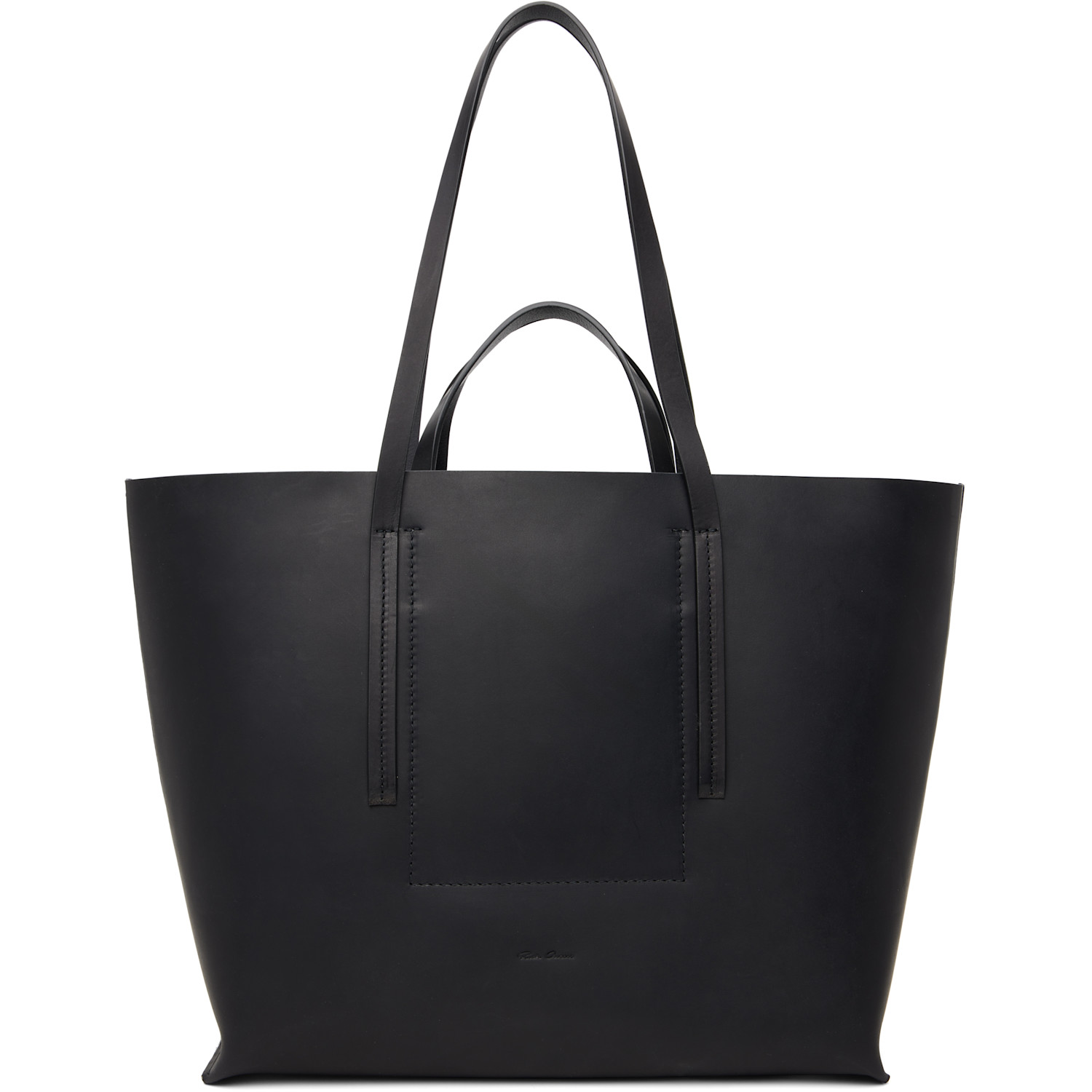 Rick Owens Black Tower Shopper Tote