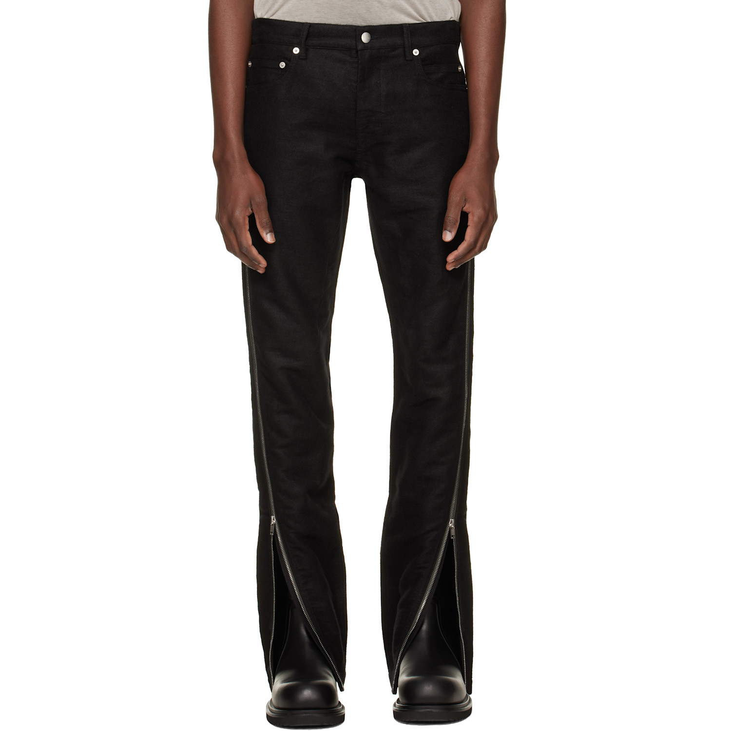 Rick Owens Black Tower Vega Jeans