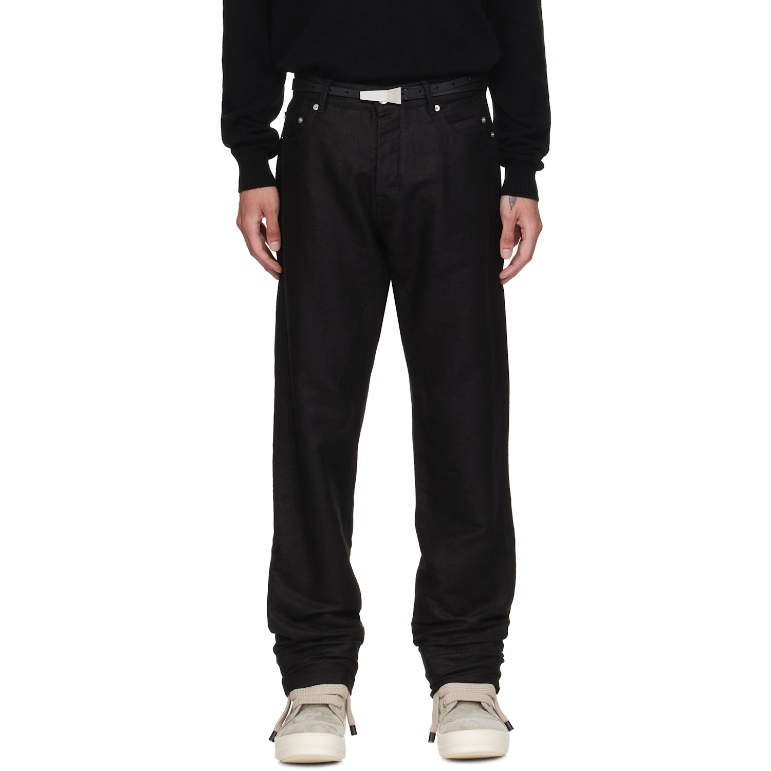 Rick Owens Black Tower Kurdt Trousers
