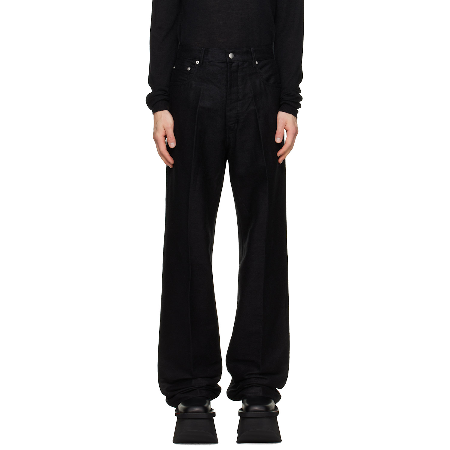 Rick Owens Black Tower Geth Jeans