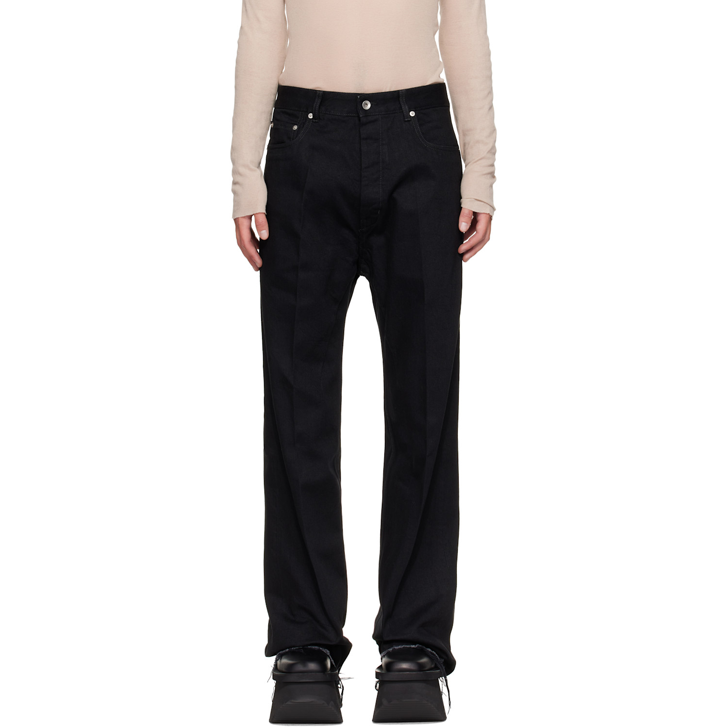 Rick Owens Black Tower Geth Jeans
